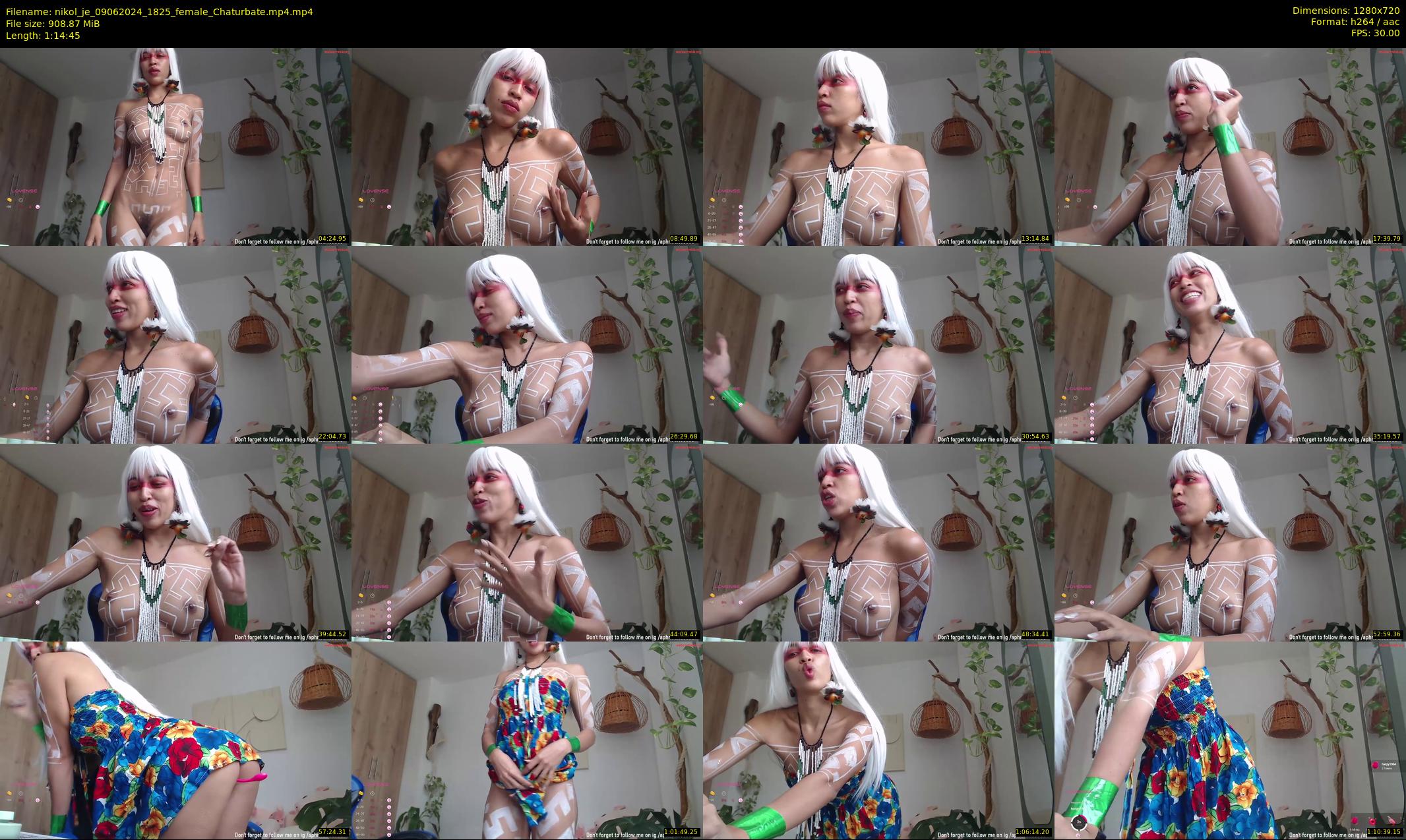 nikol_je — 75 minute Chaturbate female cam show recording, 720p, Jun 9, 2024