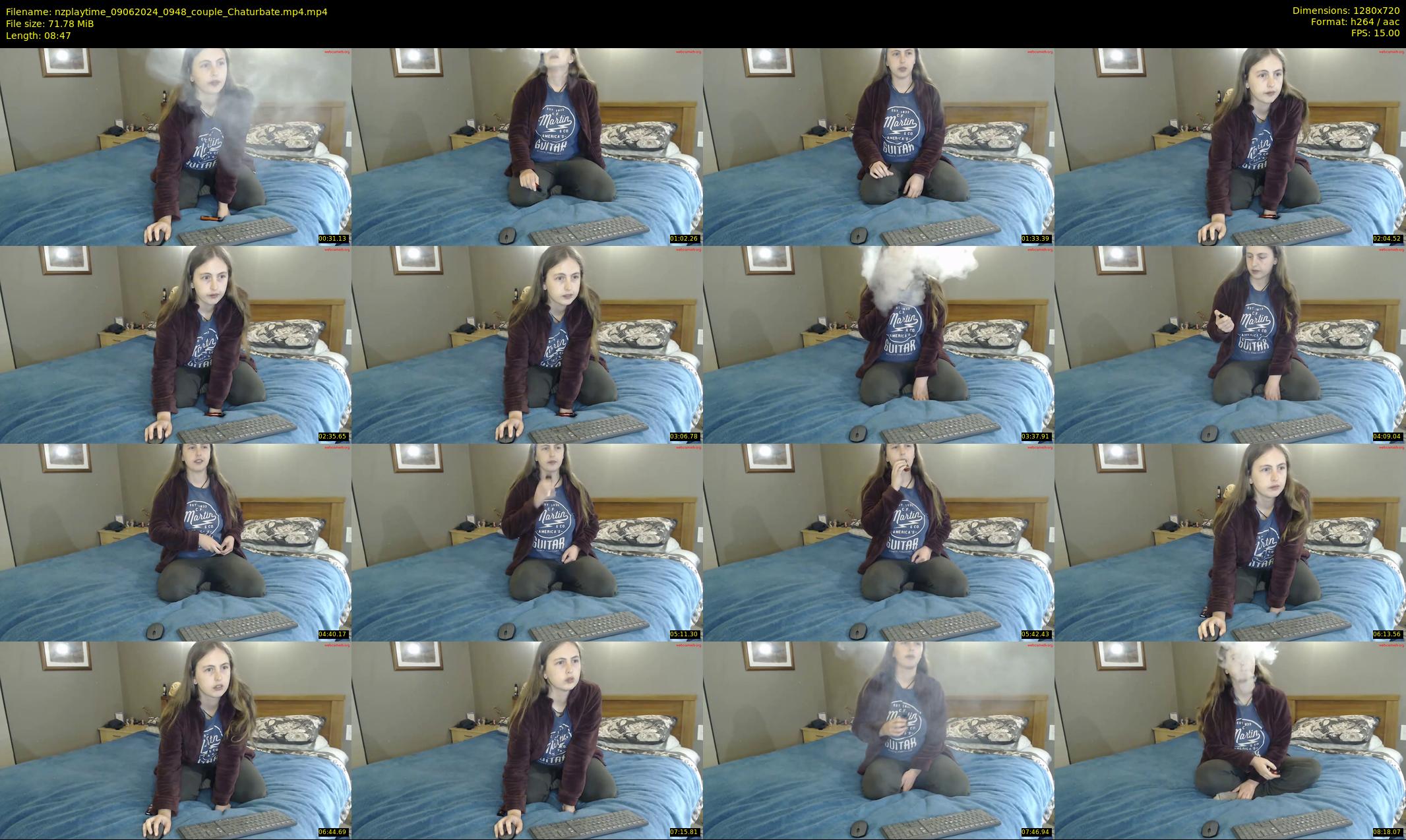 nzplaytime — 9 minute Chaturbate couple cam show recording, 720p, Jun 9, 2024