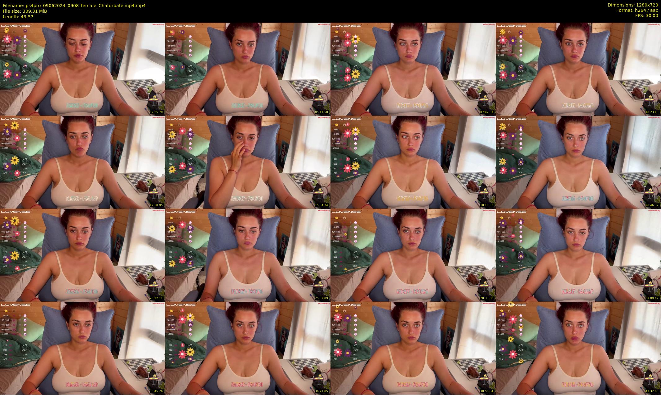 ps4pro — 44 minute Chaturbate female cam show recording, 720p, Jun 9, 2024