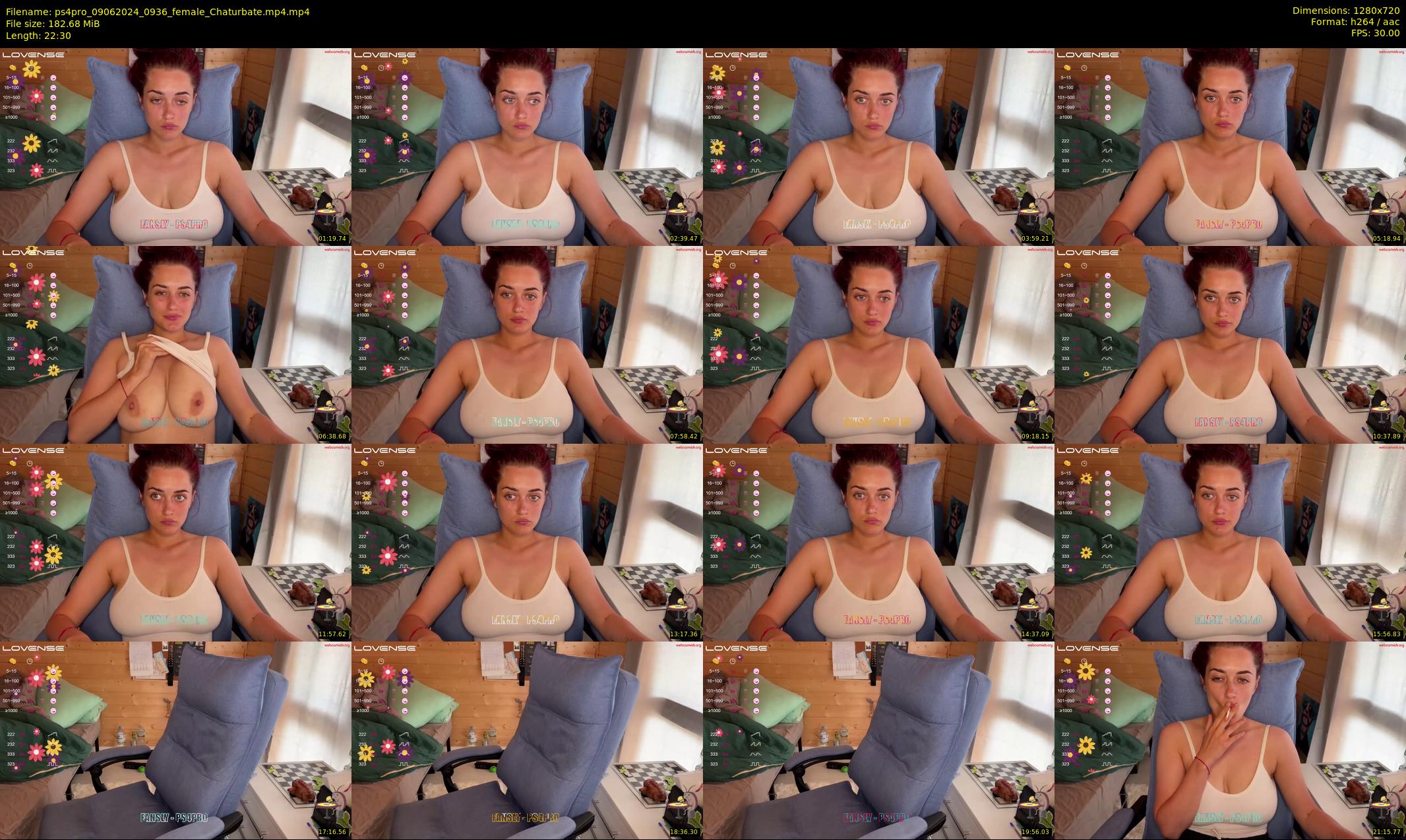 ps4pro — 23 minute Chaturbate female cam show recording, 720p, Jun 9, 2024