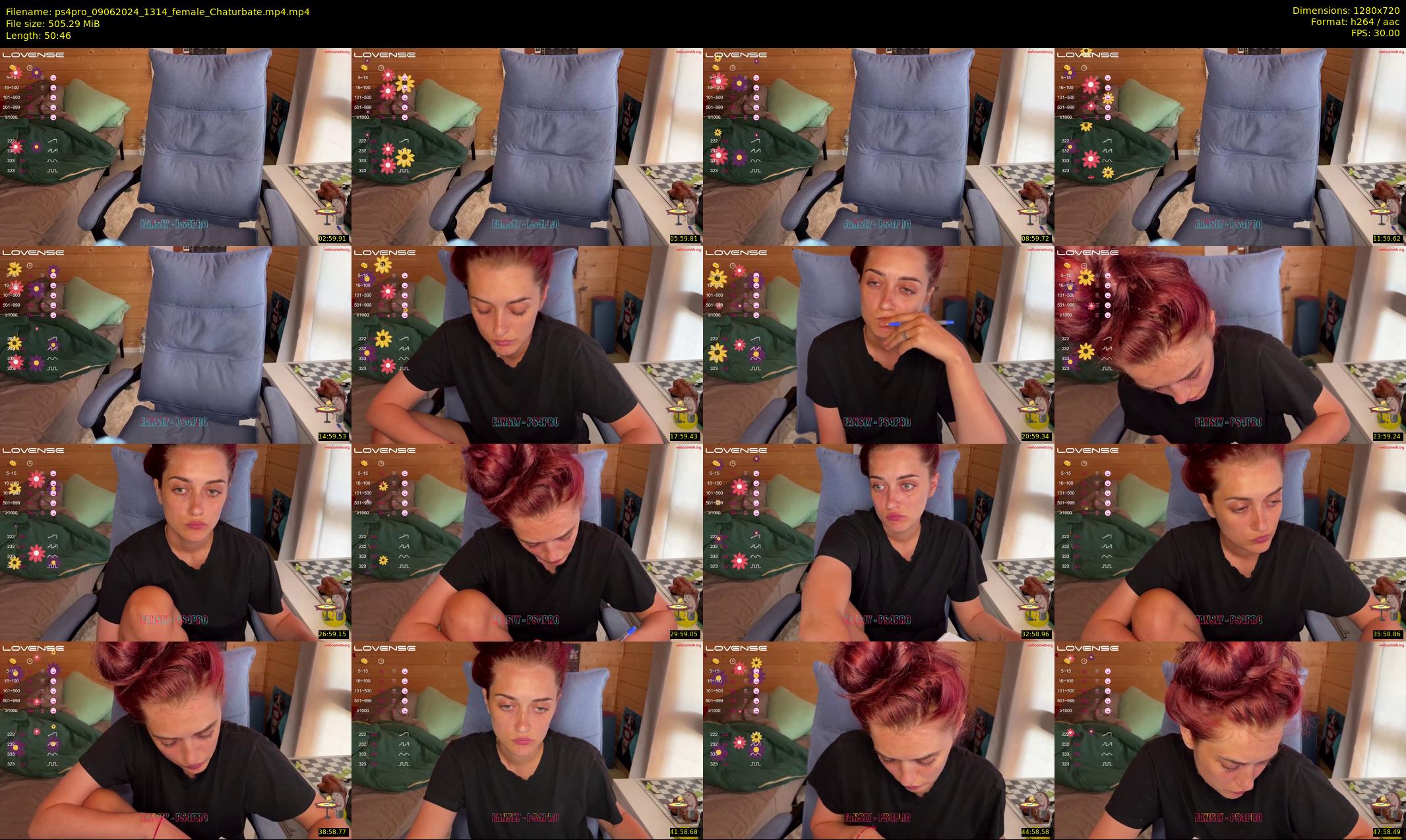 ps4pro — 51 minute Chaturbate female cam show recording, 720p, Jun 9, 2024