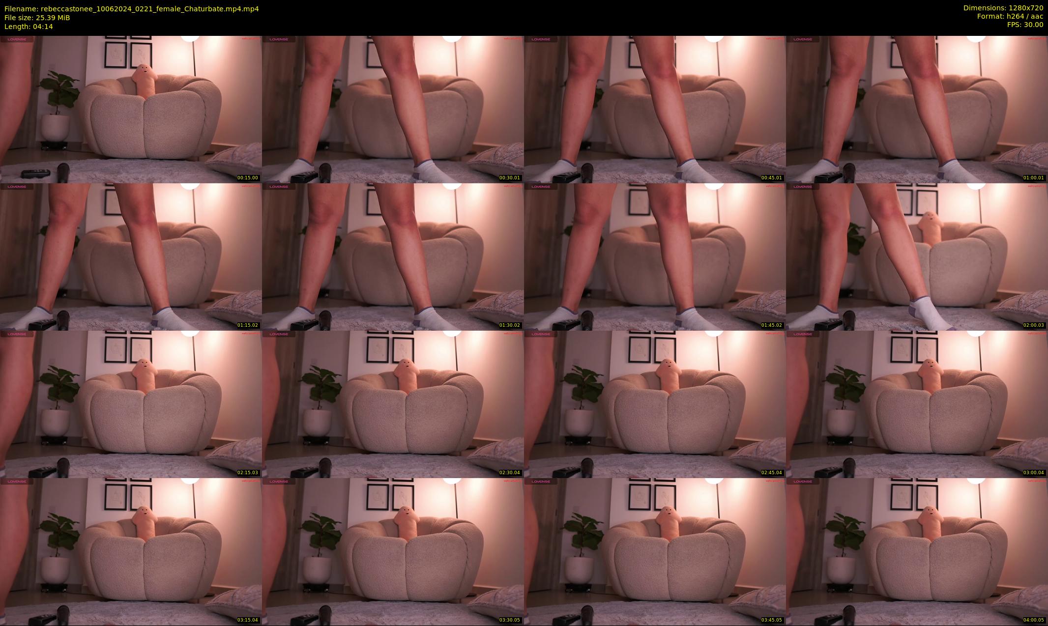 rebeccastonee — 5 minute Chaturbate female cam show recording, 720p, Jun 10, 2024