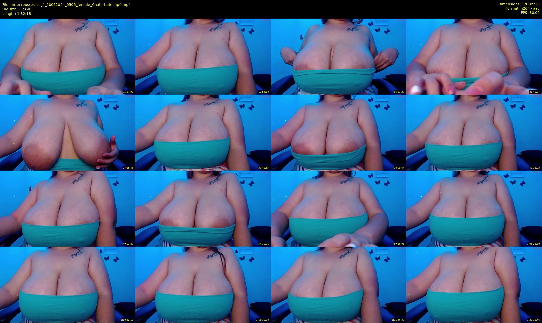 rousrossell_4 — 93 minute Chaturbate female cam show recording, 720p, Jun 10, 2024