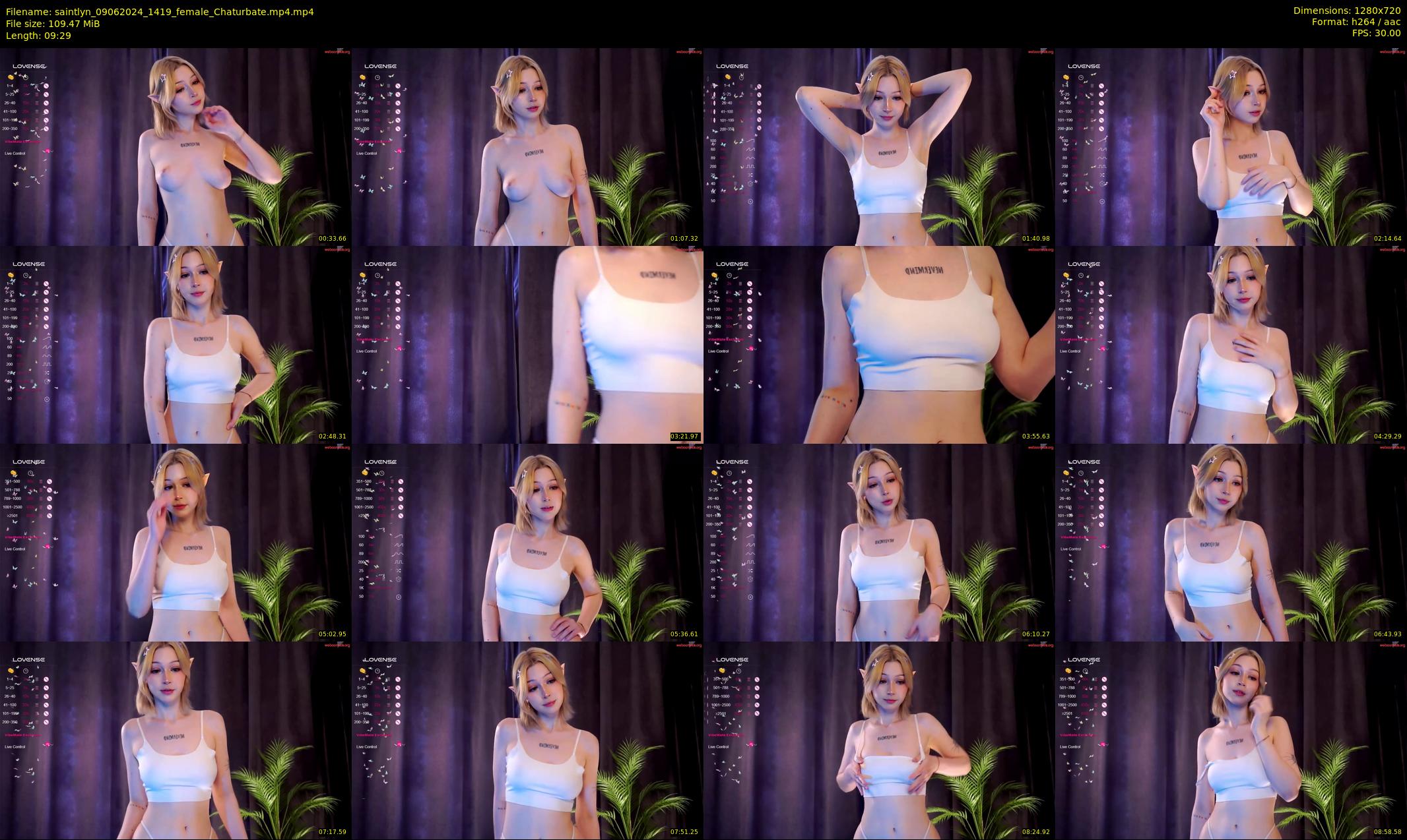 saintlyn — 10 minute Chaturbate female cam show recording, 720p, Jun 9, 2024