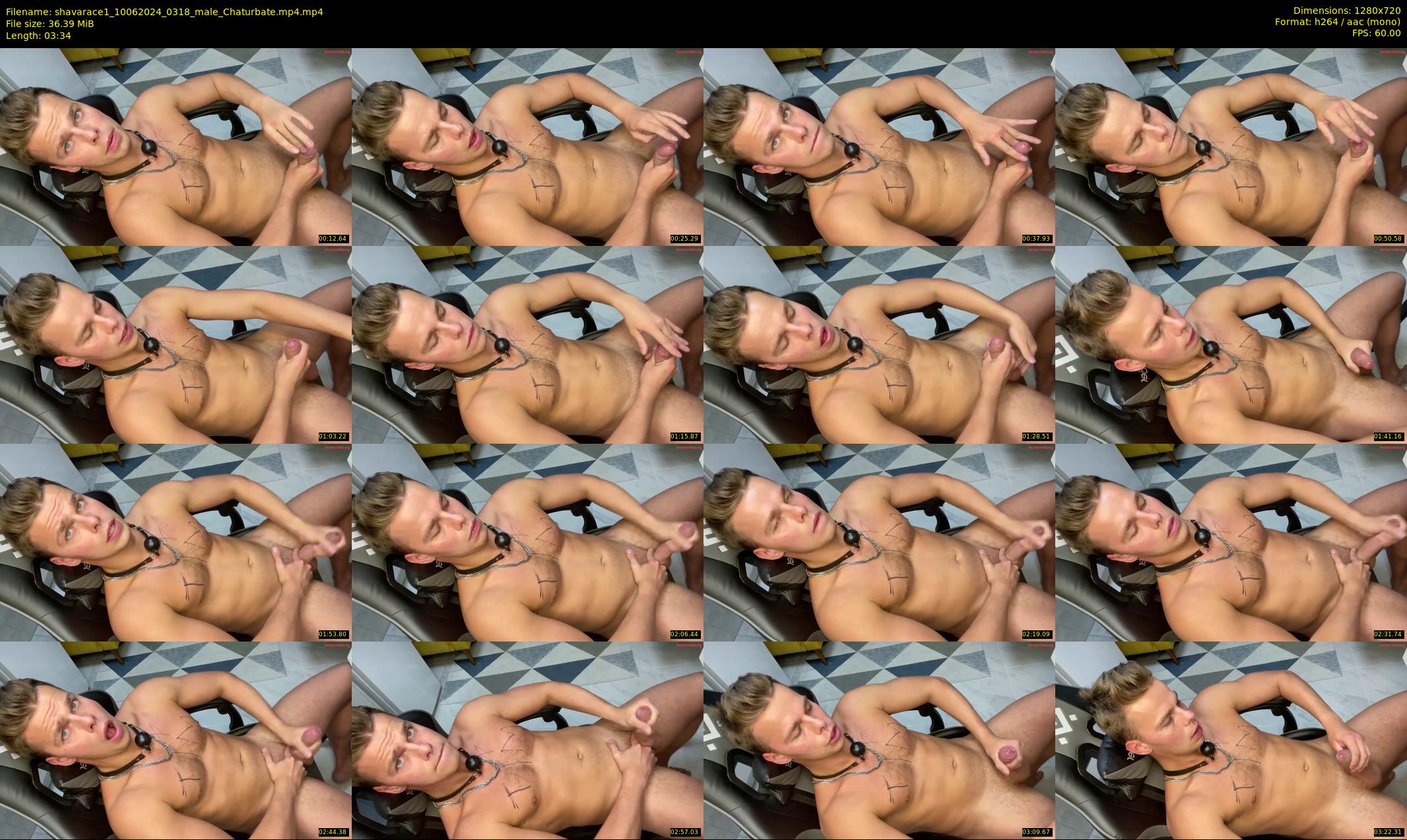 shavarace1 — 4 minute Chaturbate male cam show recording, 720p, Jun 10, 2024
