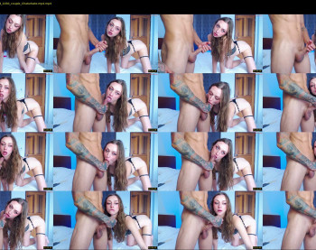 shineblue2728 — 4 minute Chaturbate couple cam show recording, 720p, Jun 9, 2024