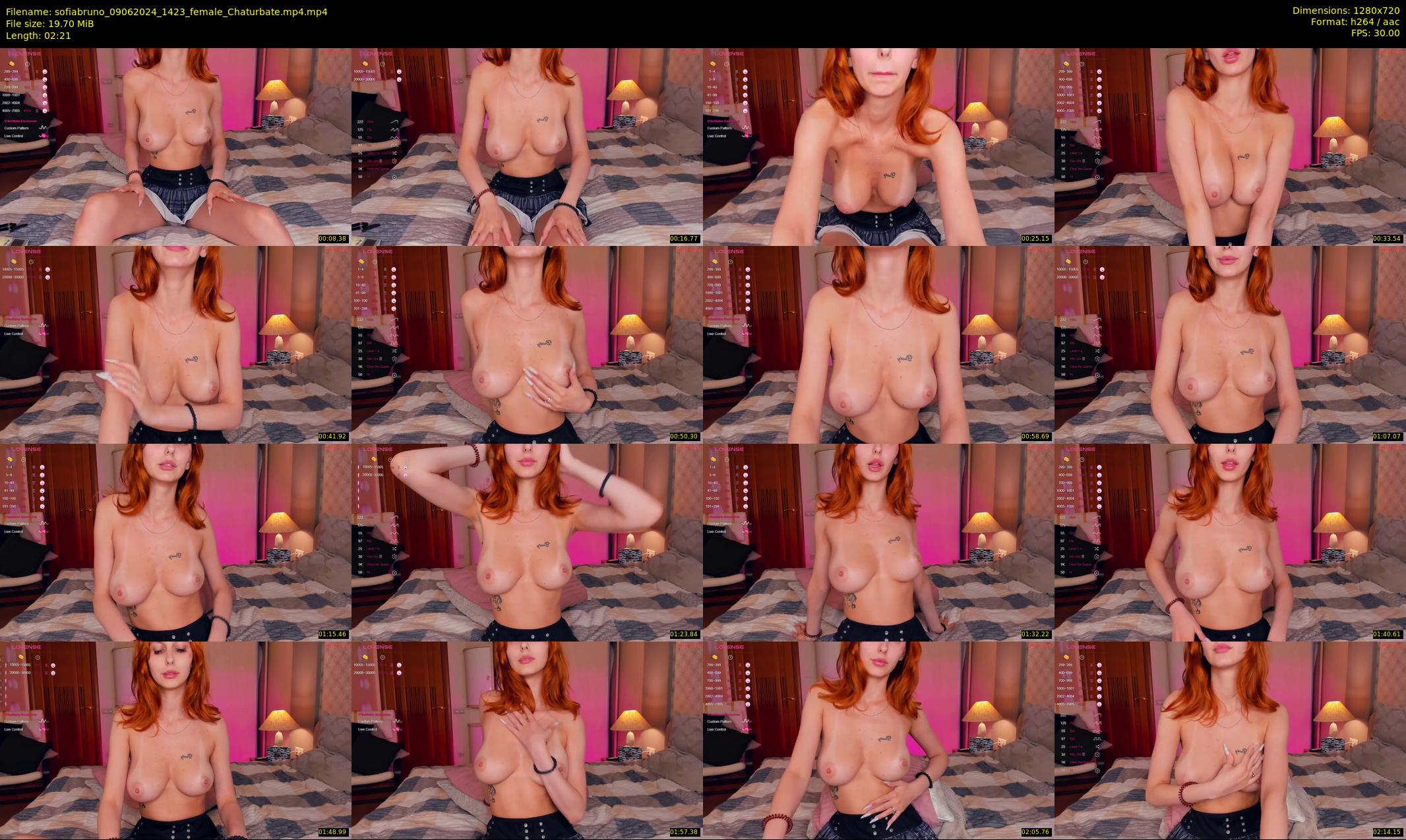 sofiabruno — 3 minute Chaturbate female cam show recording, 720p, Jun 9, 2024