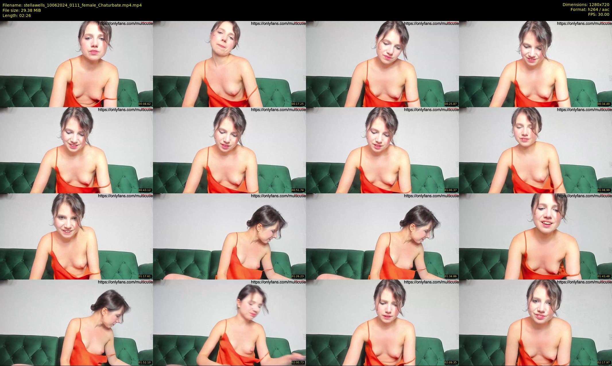 stellawells — 3 minute Chaturbate female cam show recording, 720p, Jun 10, 2024
