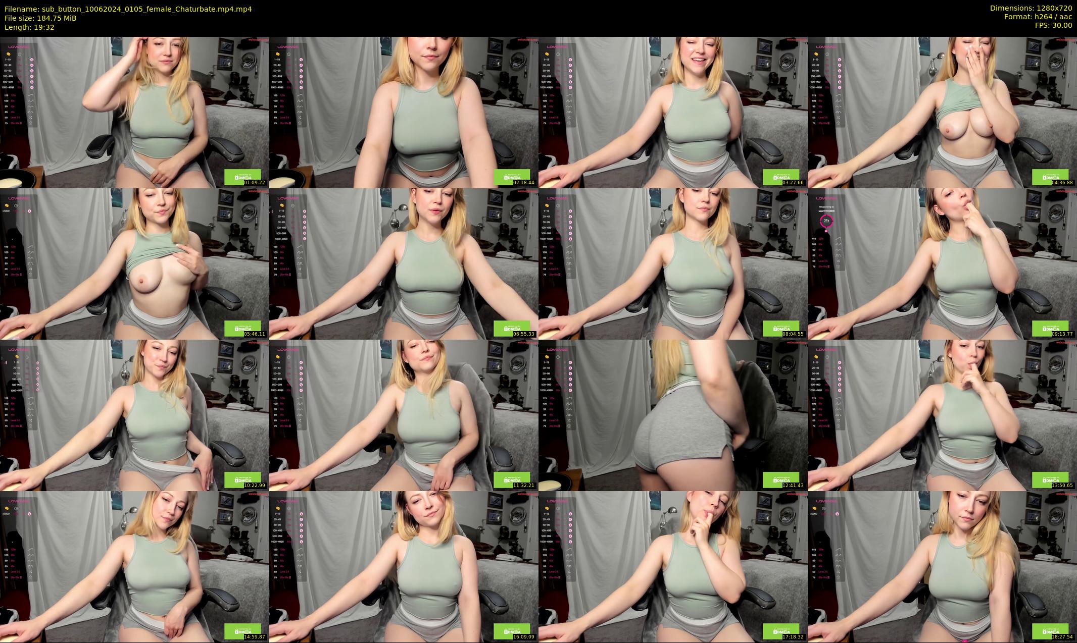 sub_button — 20 minute Chaturbate female cam show recording, 720p, Jun 10, 2024