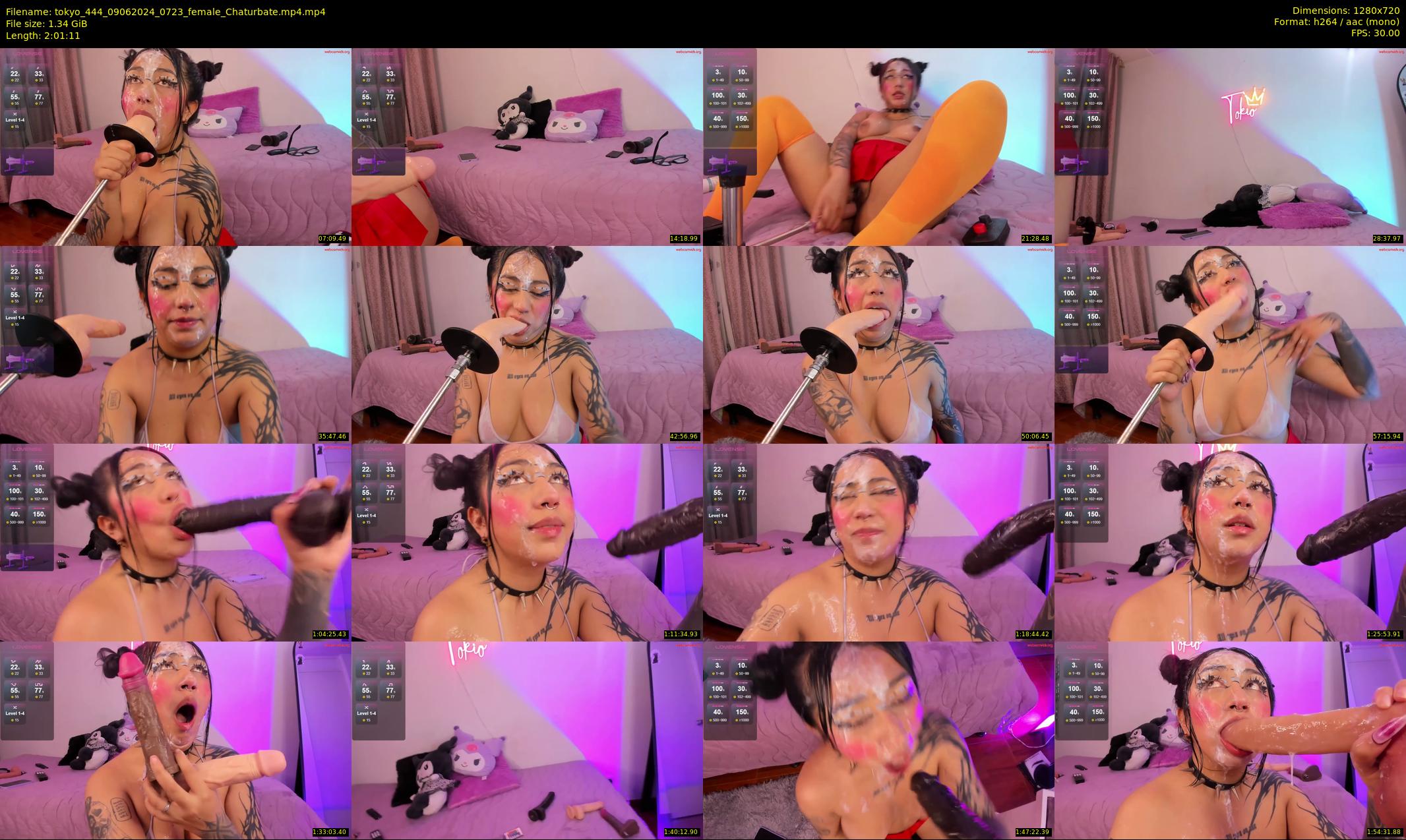 tokyo_444 — 122 minute Chaturbate female cam show recording, 720p, Jun 9, 2024
