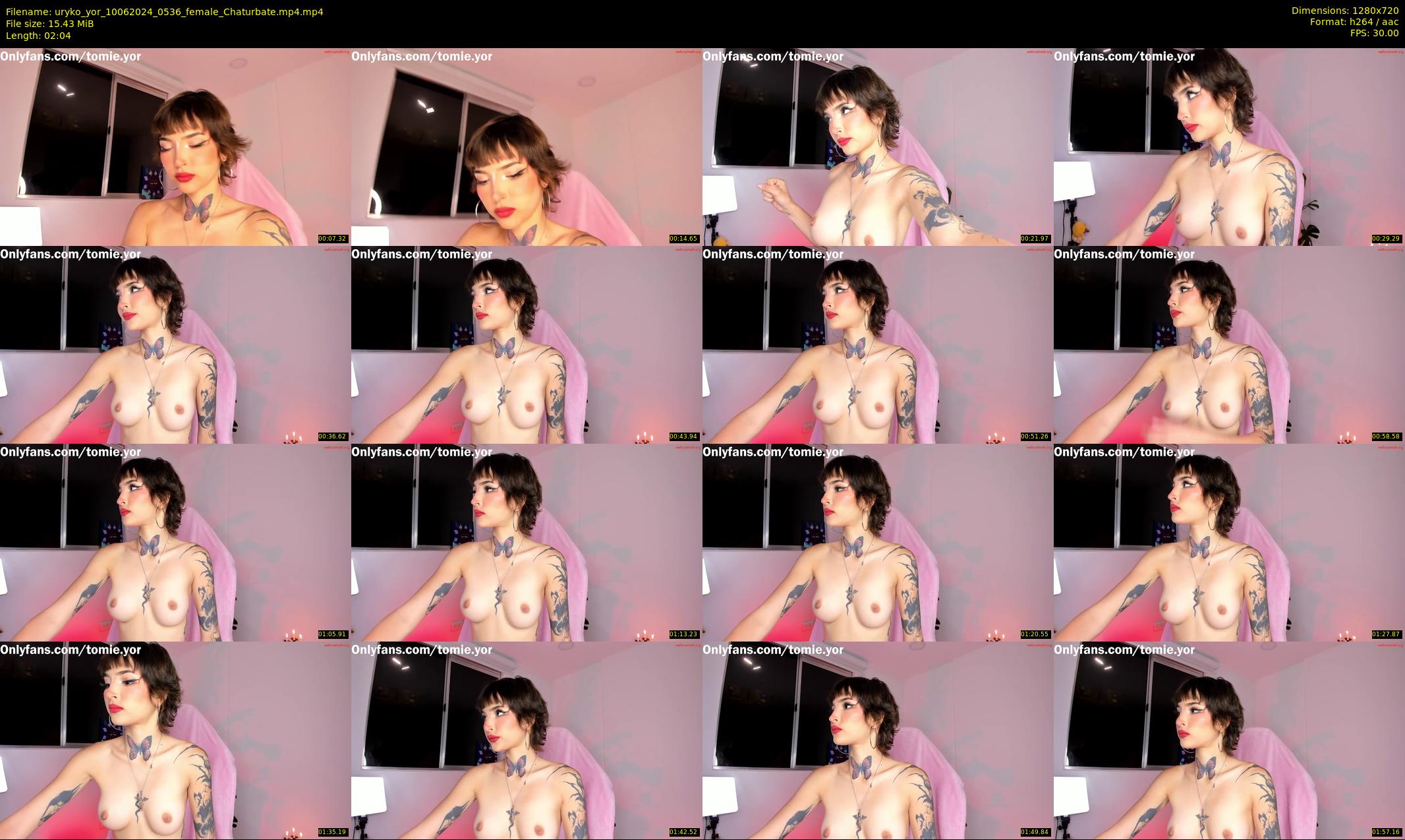 uryko_yor — 3 minute Chaturbate female cam show recording, 720p, Jun 10, 2024