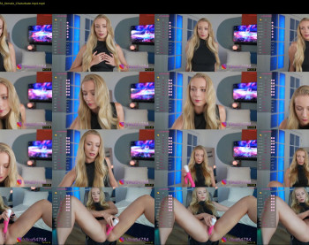 vika54784 — 3 minute Chaturbate female cam show recording, 720p, Jun 9, 2024