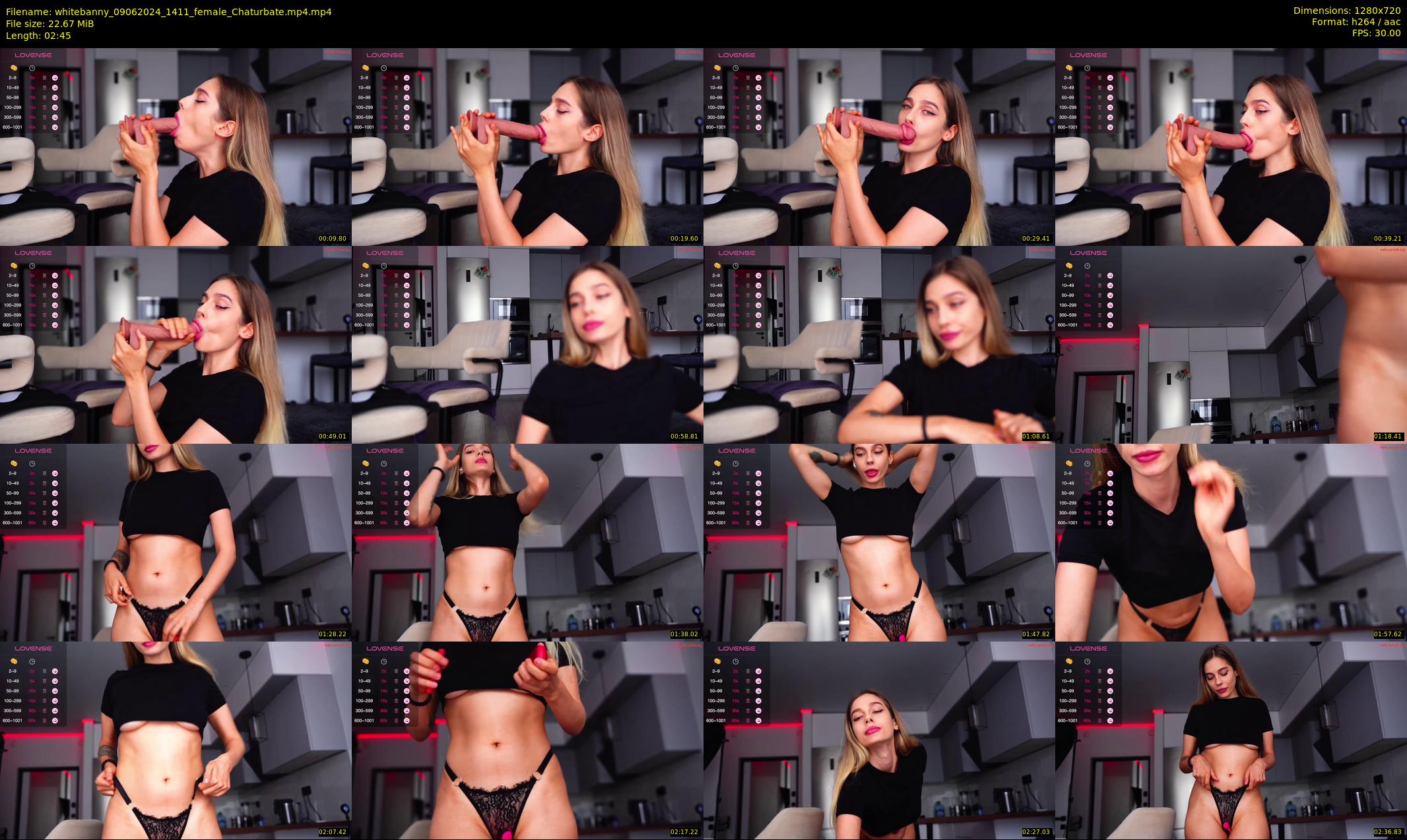 whitebanny — 3 minute Chaturbate couple cam show recording, 720p, Jun 9, 2024