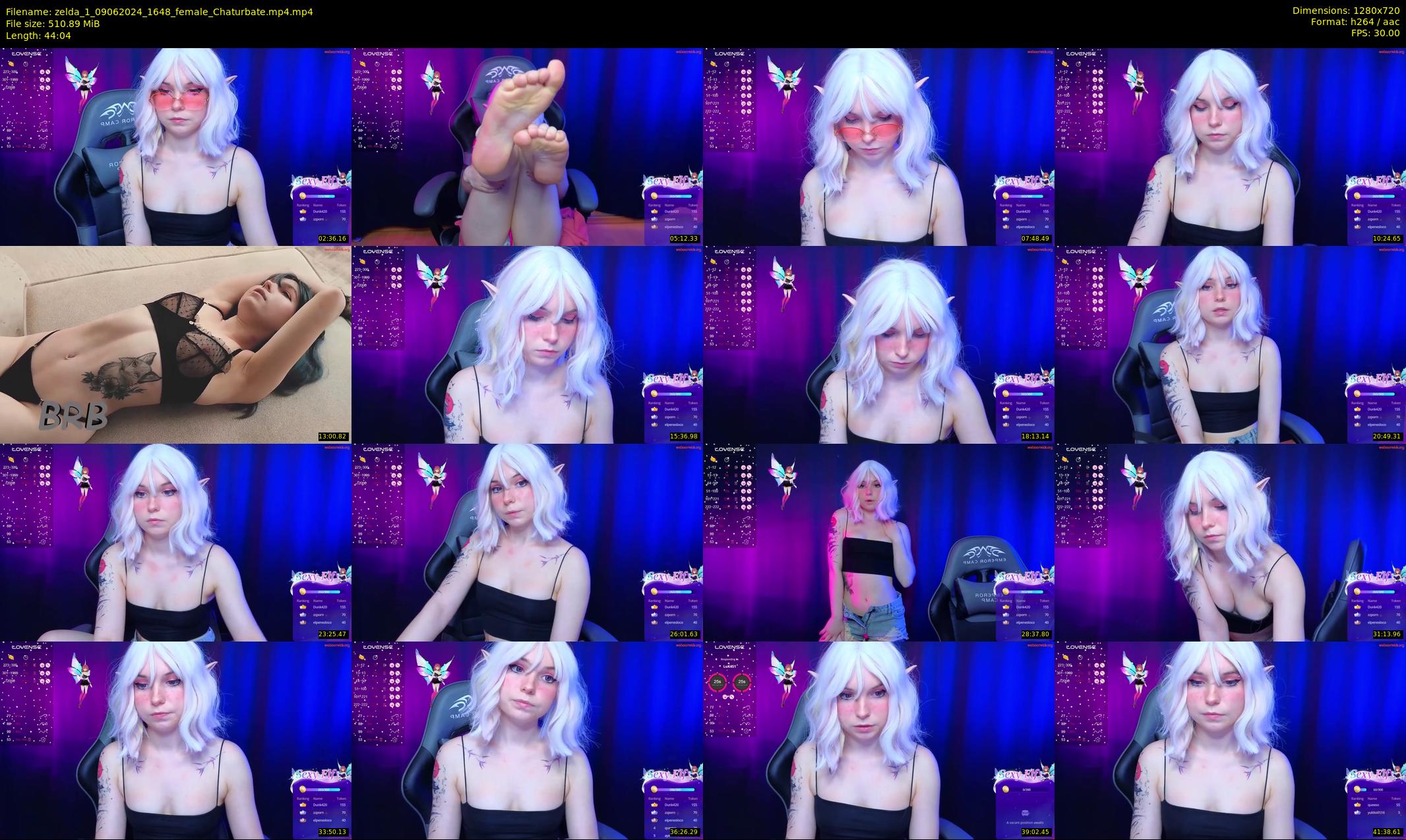 zelda_1 — 45 minute Chaturbate female cam show recording, 720p, Jun 9, 2024