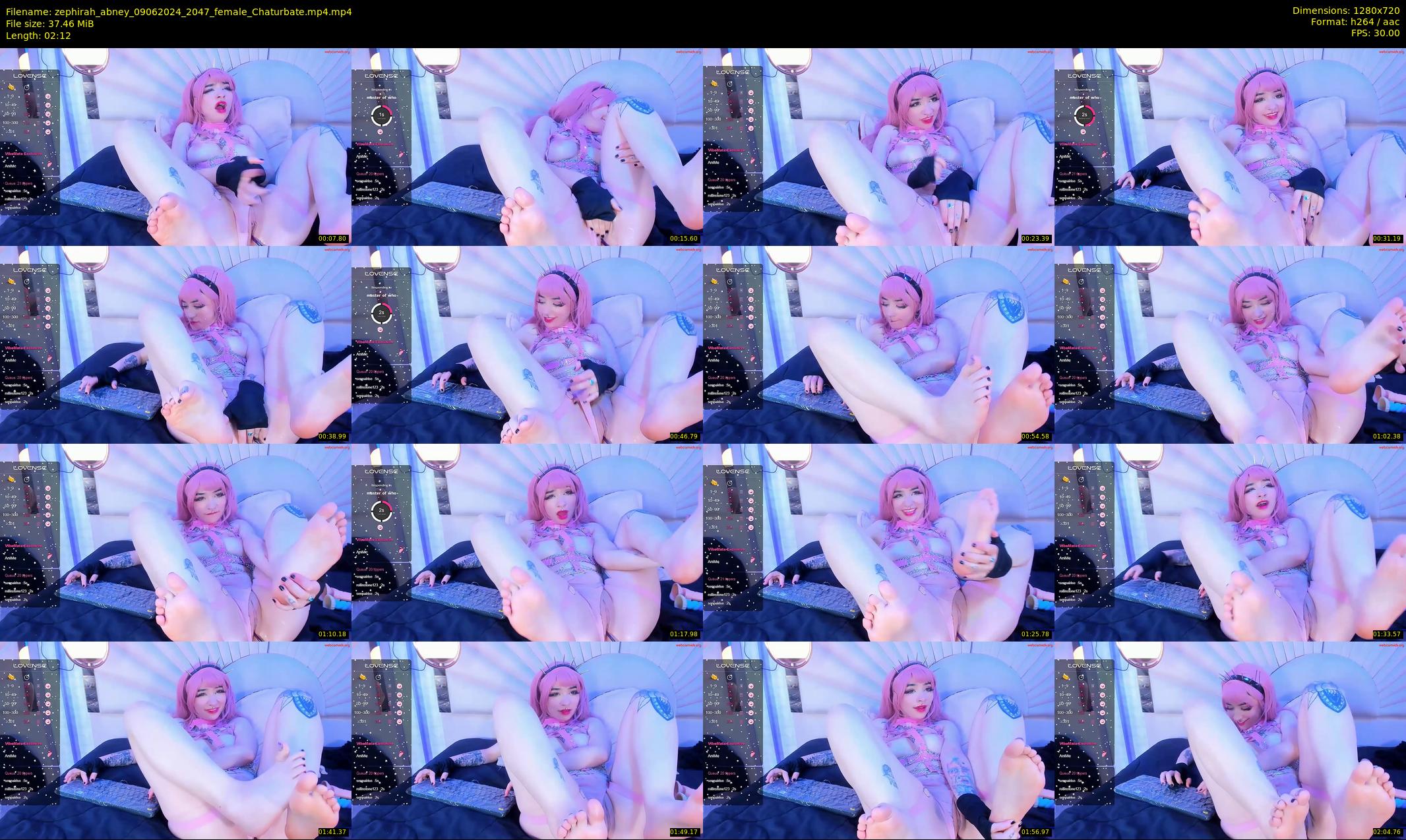 zephirah_abney — 3 minute Chaturbate female cam show recording, 720p, Jun 9, 2024