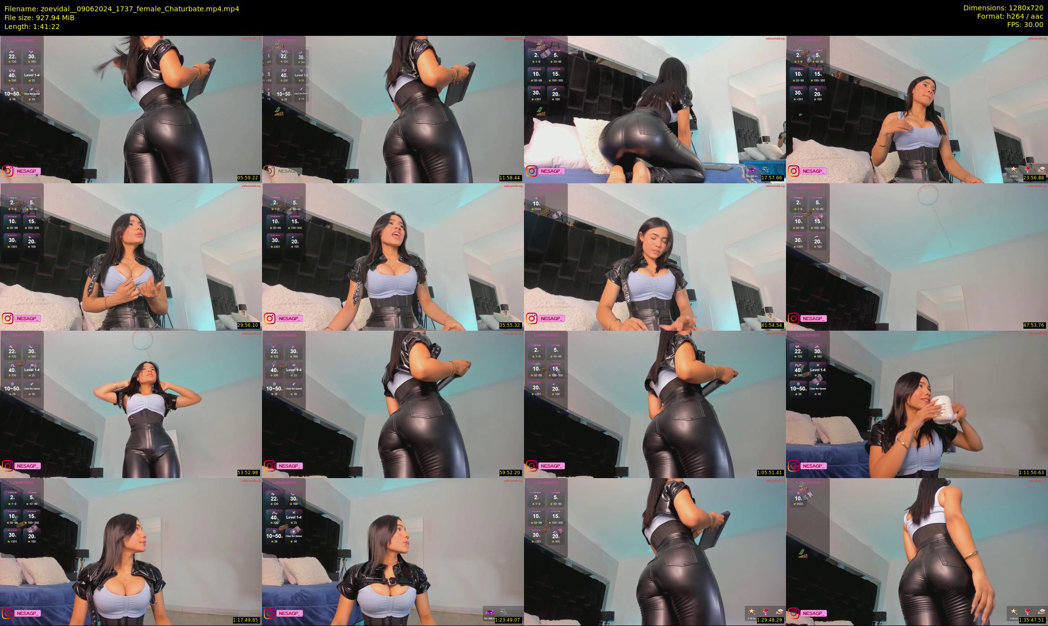 zoevidal_ — 102 minute Chaturbate female cam show recording, 720p, Jun 9, 2024