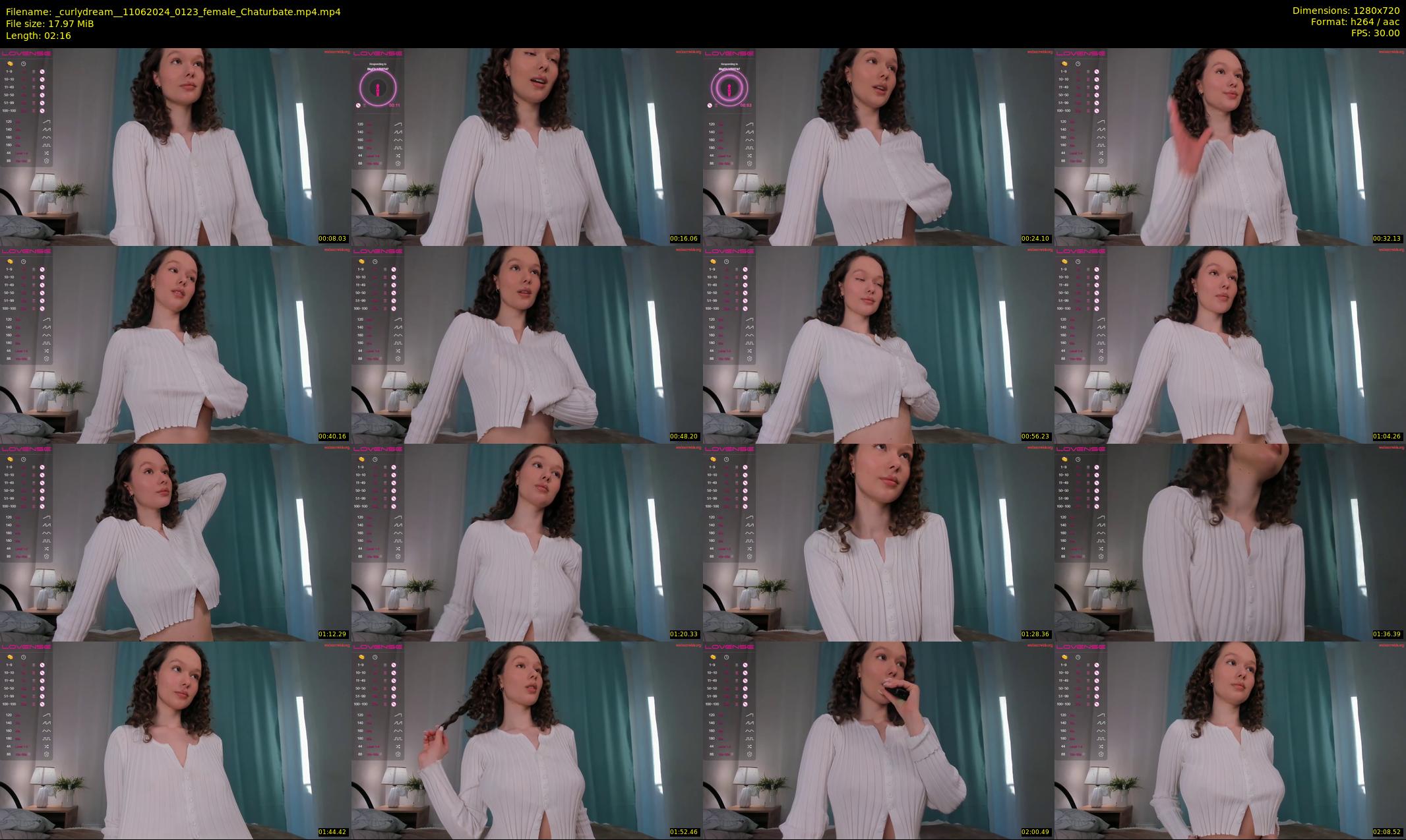 _curlydream_ — 3 minute Chaturbate female cam show recording, 720p, Jun 11, 2024