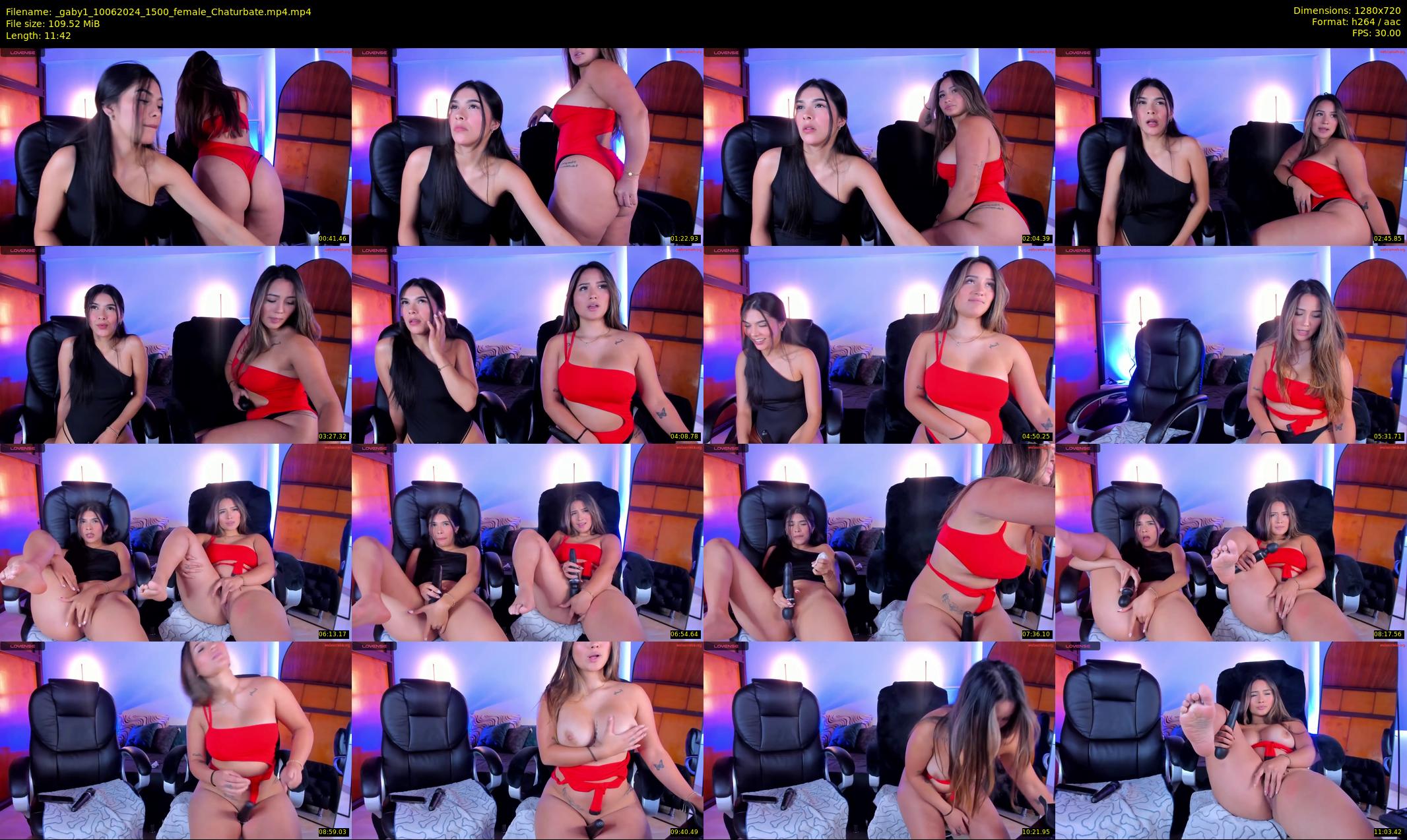 _gaby1 — 12 minute Chaturbate female cam show recording, 720p, Jun 10, 2024