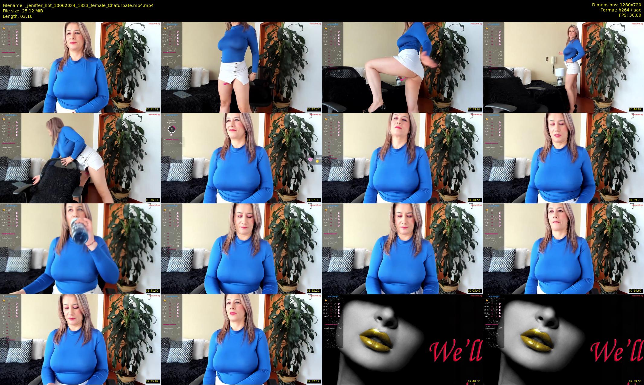 _jeniffer_hot — 4 minute Chaturbate female cam show recording, 720p, Jun 10, 2024