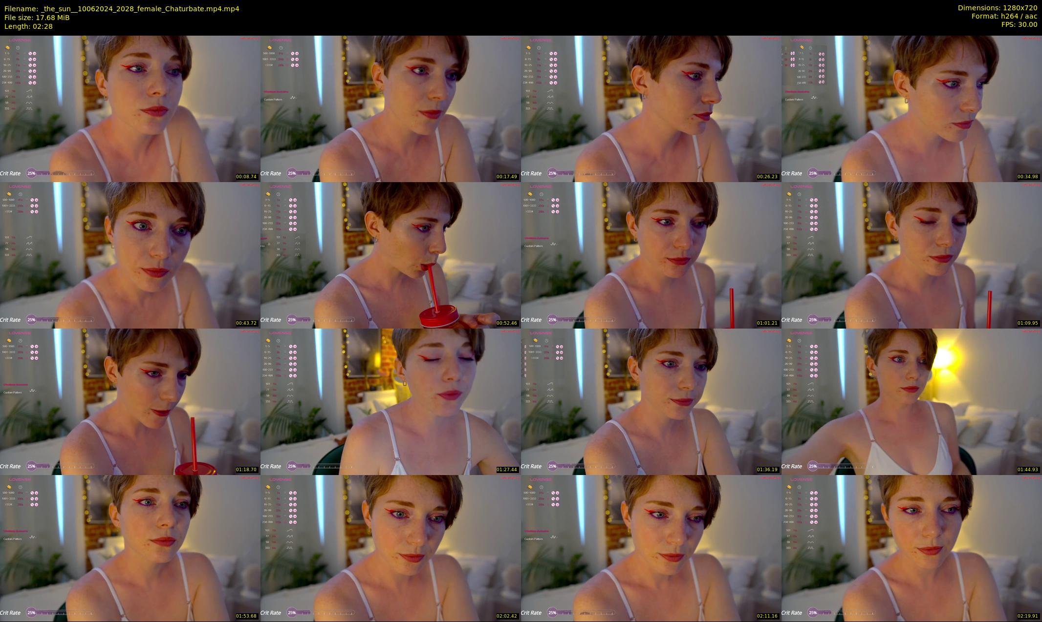 _the_sun_ — 3 minute Chaturbate female cam show recording, 720p, Jun 10, 2024
