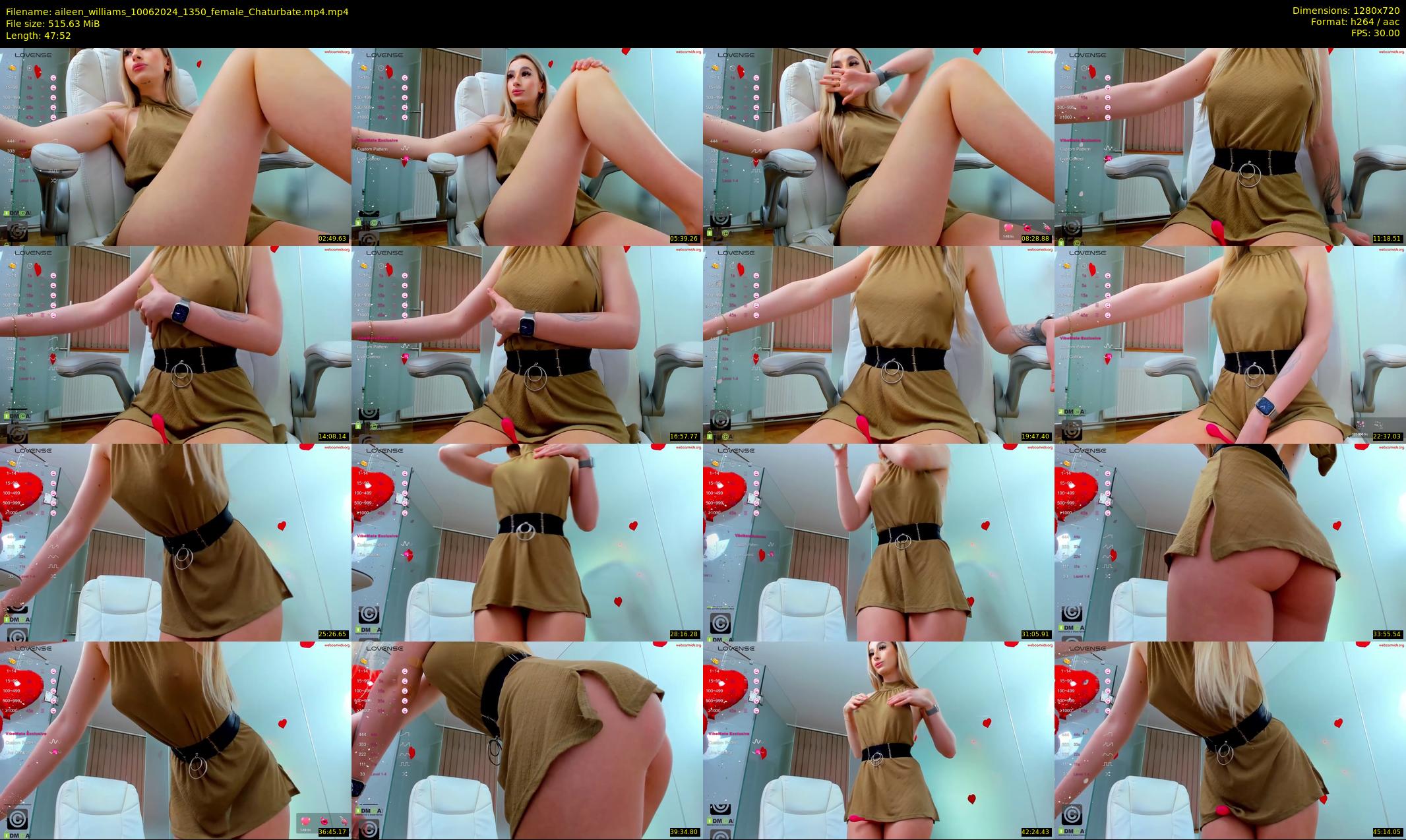 aileen_williams — 48 minute Chaturbate female cam show recording, 720p, Jun 10, 2024