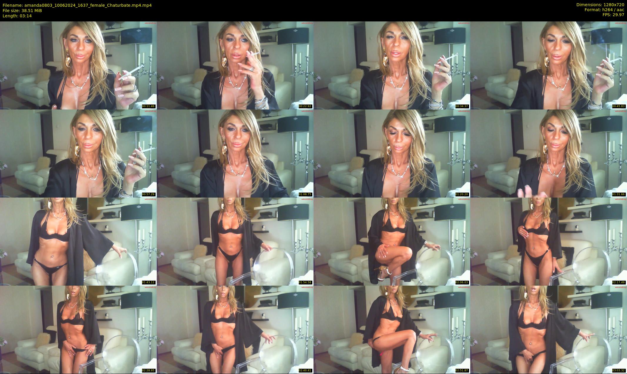 amanda0803 — 4 minute Chaturbate female cam show recording, 720p, Jun 10, 2024