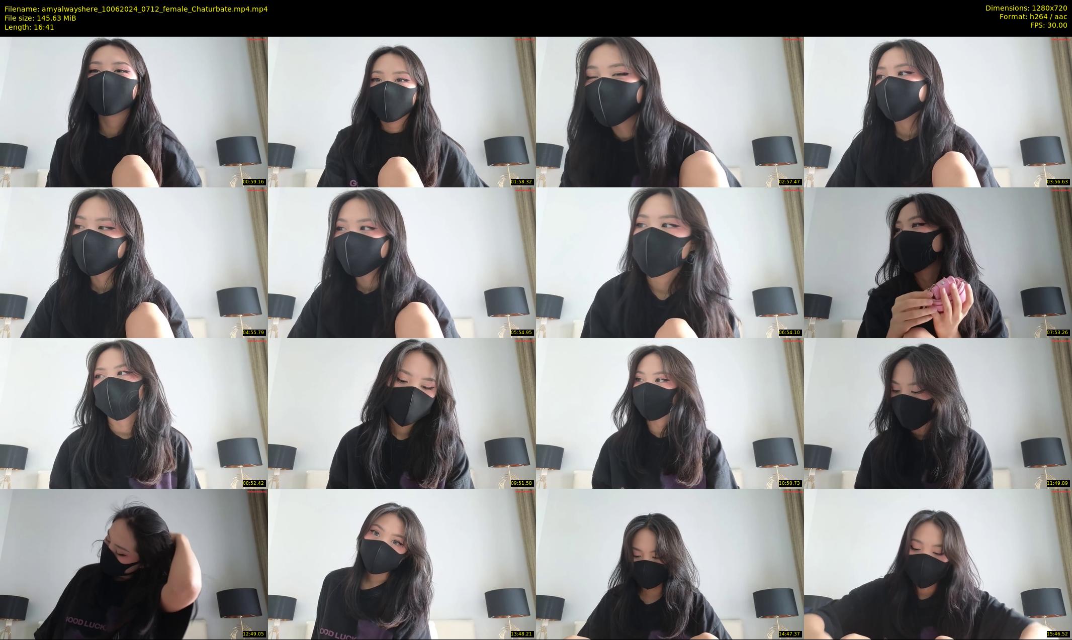 amyalwayshere — 17 minute Chaturbate female cam show recording, 720p, Jun 10, 2024