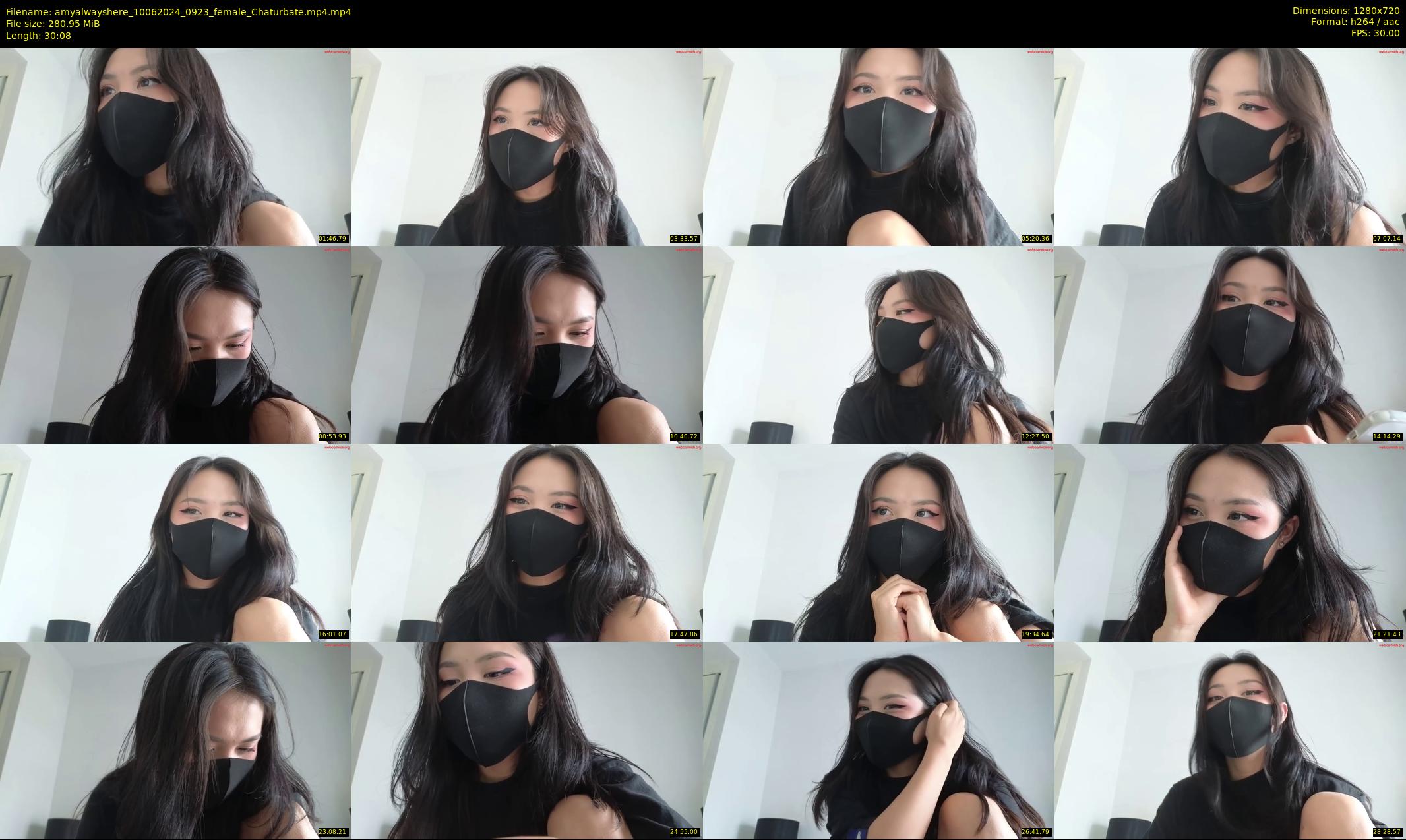 amyalwayshere — 31 minute Chaturbate female cam show recording, 720p, Jun 10, 2024