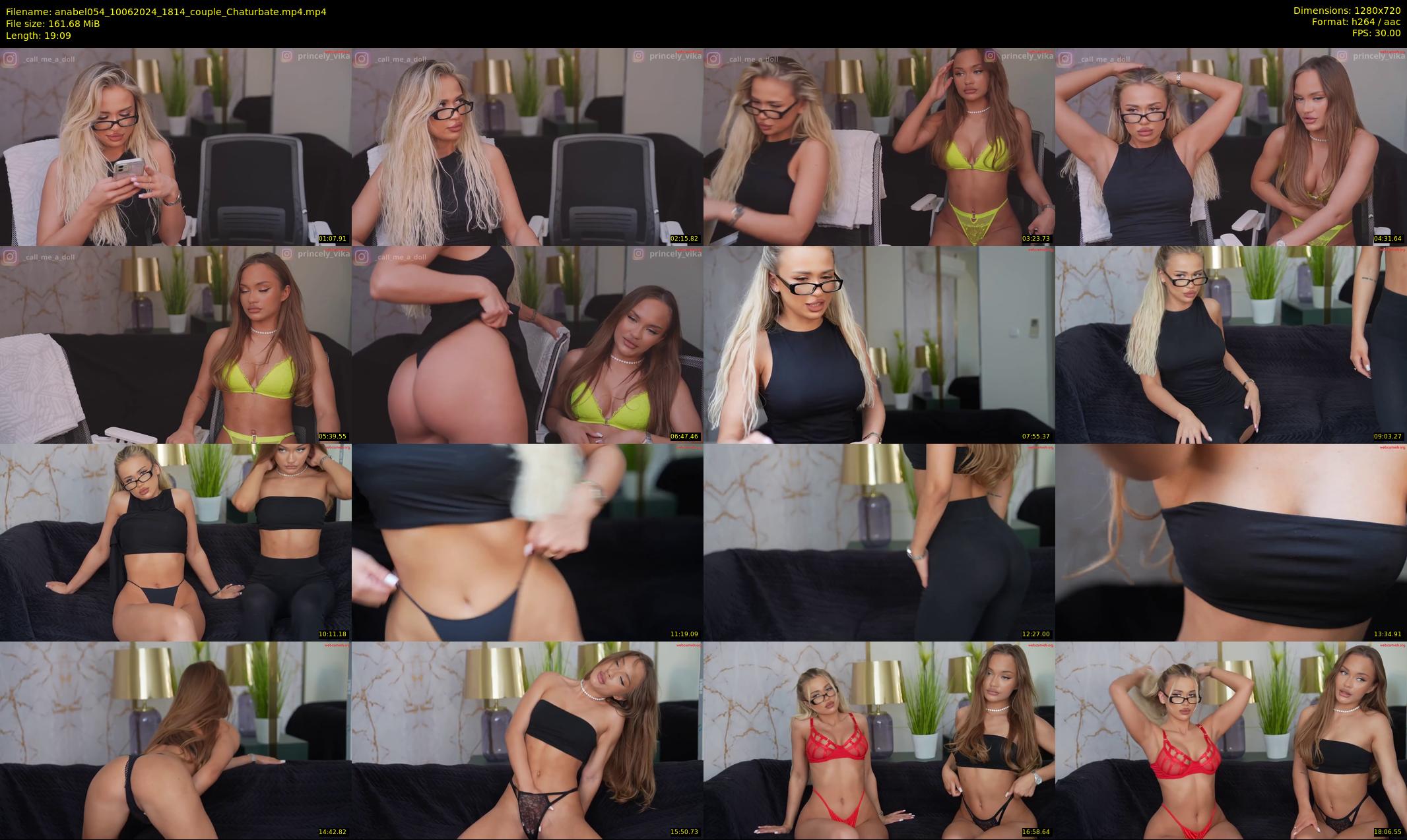 anabel054 — 20 minute Chaturbate female cam show recording, 720p, Jun 10, 2024