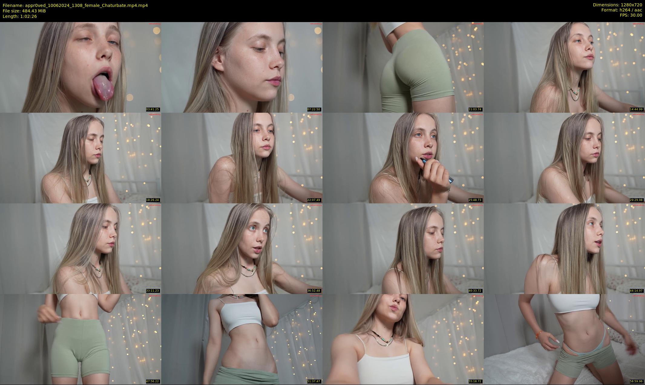 appr0ved — 63 minute Chaturbate female cam show recording, 720p, Jun 10, 2024