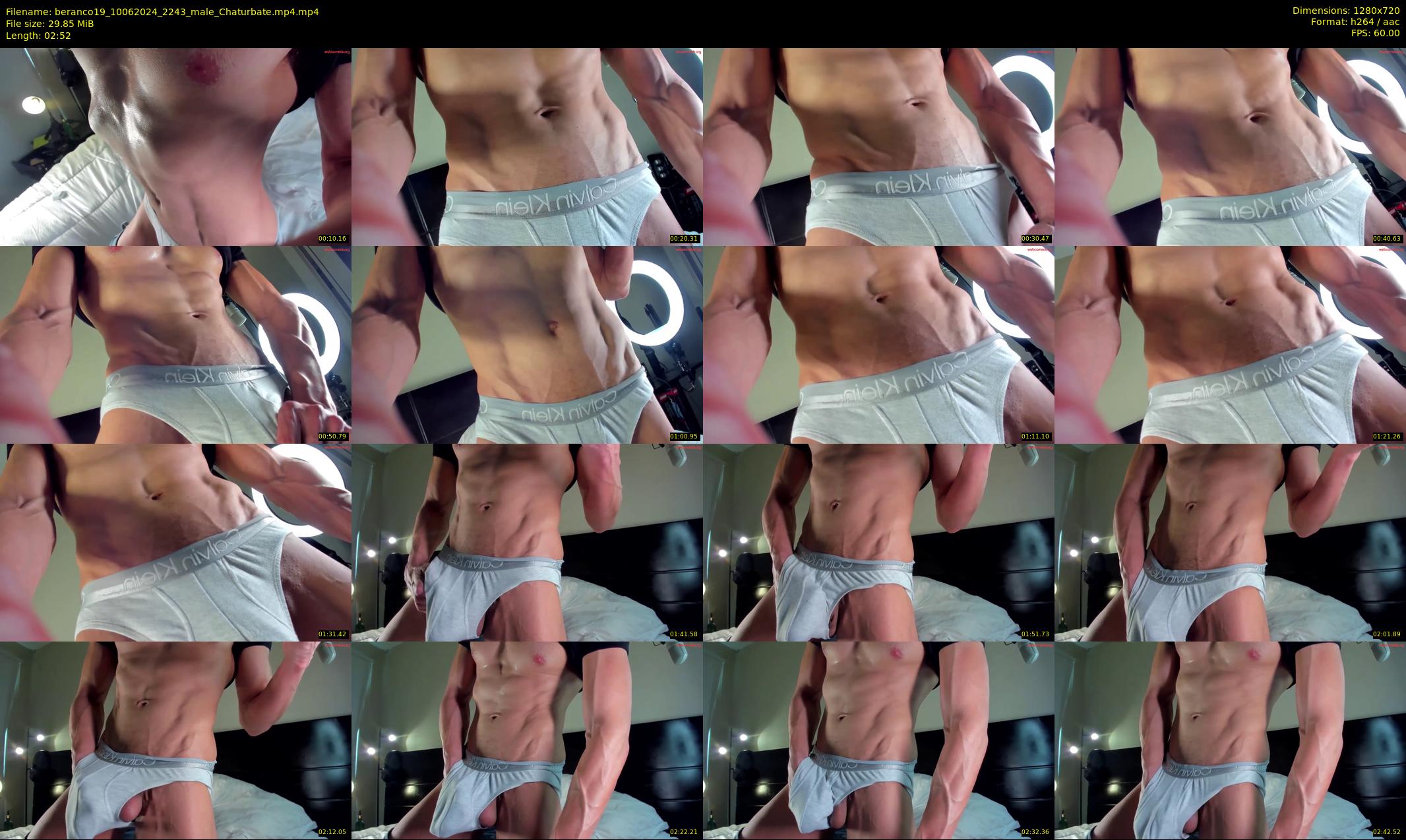 beranco19 — 3 minute Chaturbate male cam show recording, 720p, Jun 10, 2024