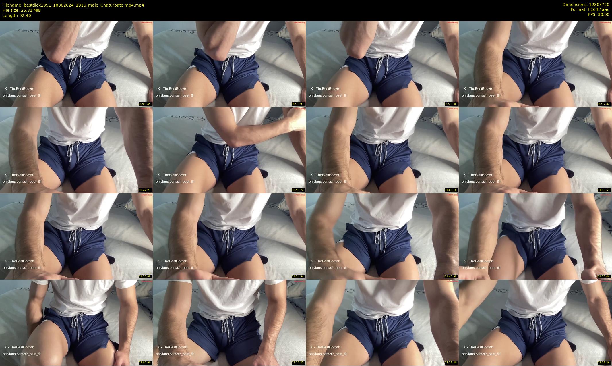 bestdick1991 — 3 minute Chaturbate male cam show recording, 720p, Jun 10, 2024