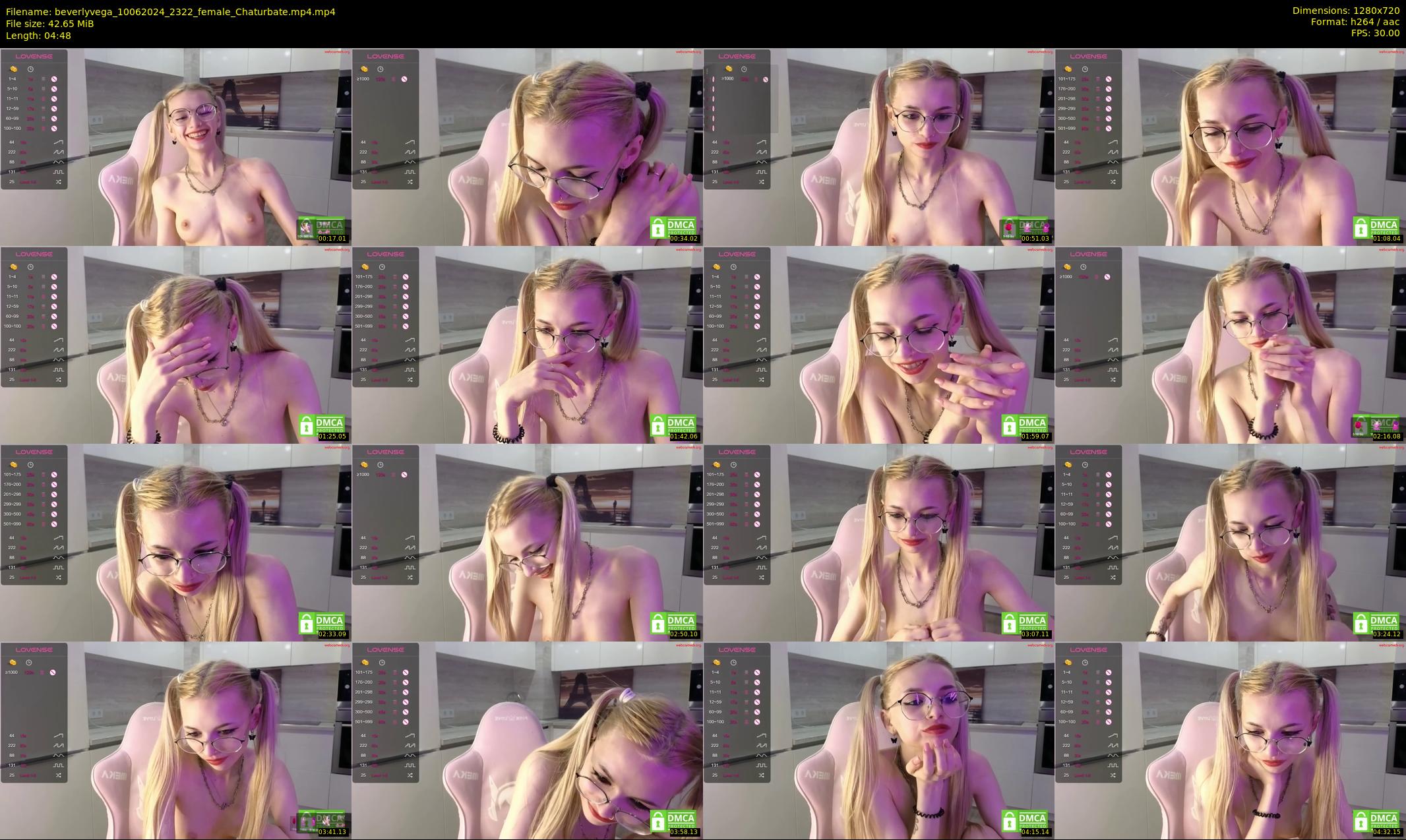 beverlyvega — 5 minute Chaturbate couple cam show recording, 720p, Jun 10, 2024