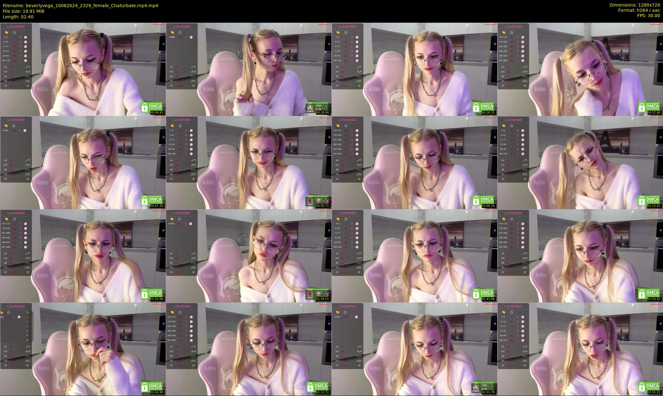 beverlyvega — 3 minute Chaturbate couple cam show recording, 720p, Jun 10, 2024