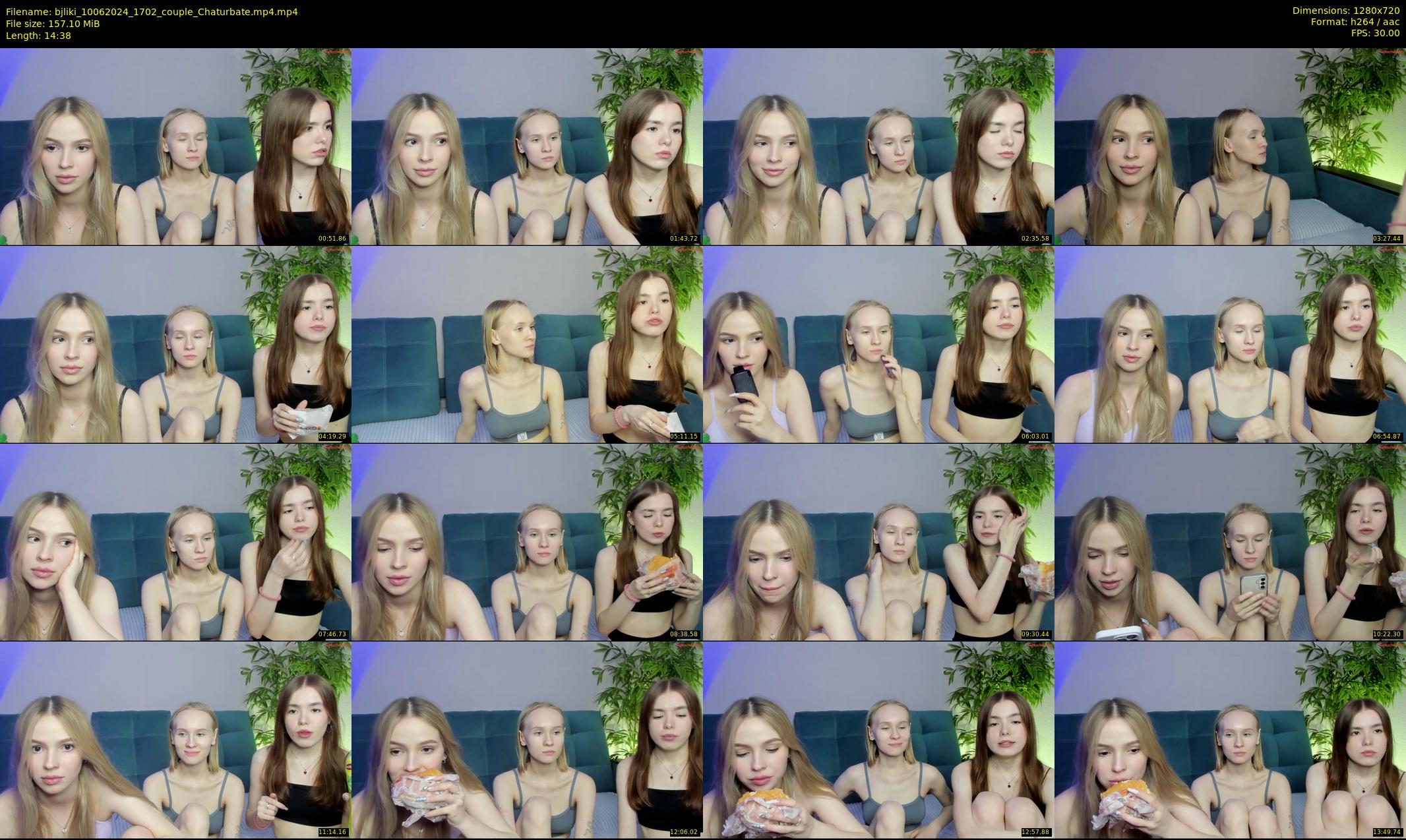 bjliki — 15 minute Chaturbate couple cam show recording, 720p, Jun 10, 2024