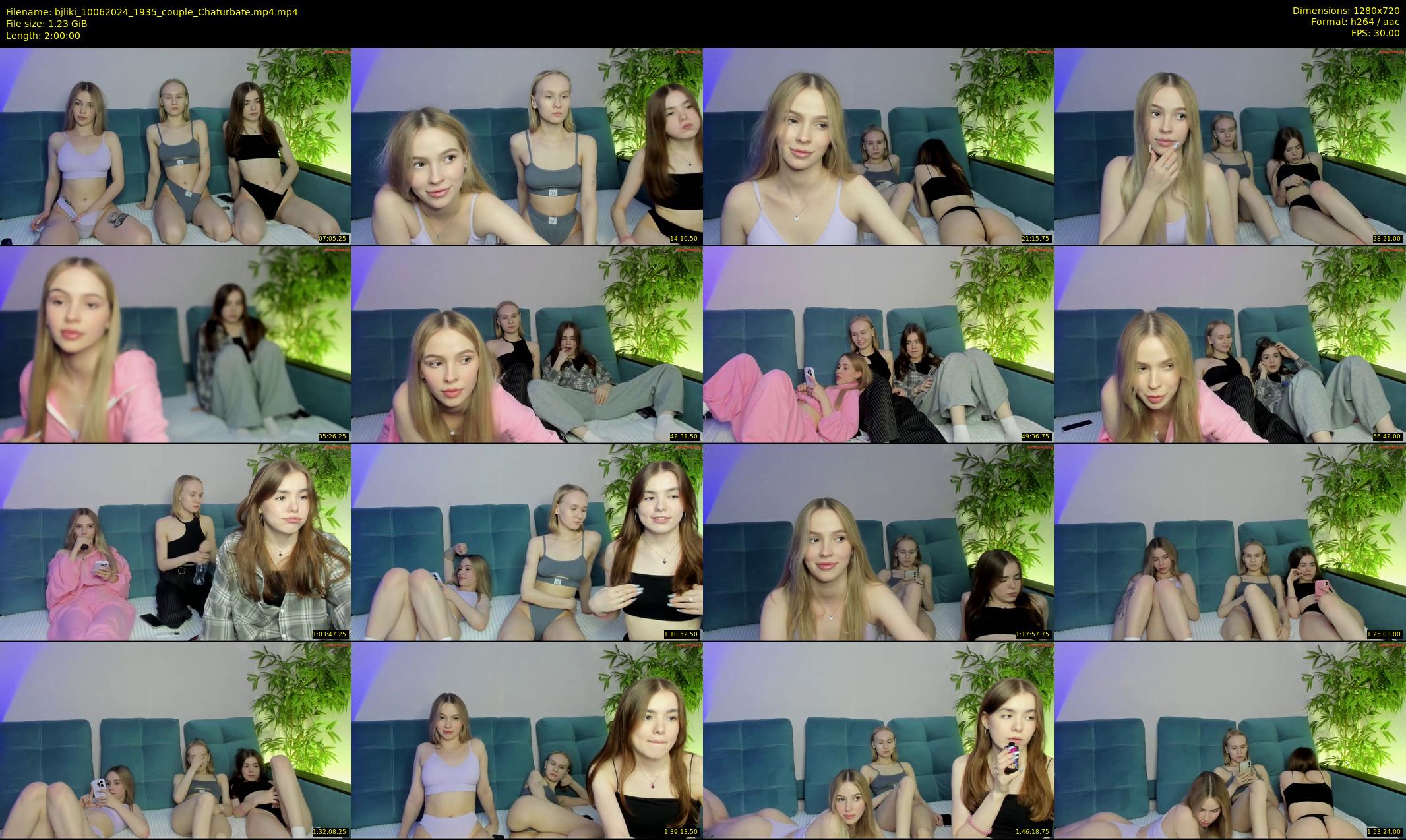 bjliki — 120 minute Chaturbate couple cam show recording, 720p, Jun 10, 2024