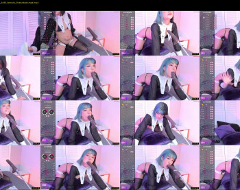 black_cryystal — 85 minute Chaturbate female cam show recording, 720p, Jun 10, 2024