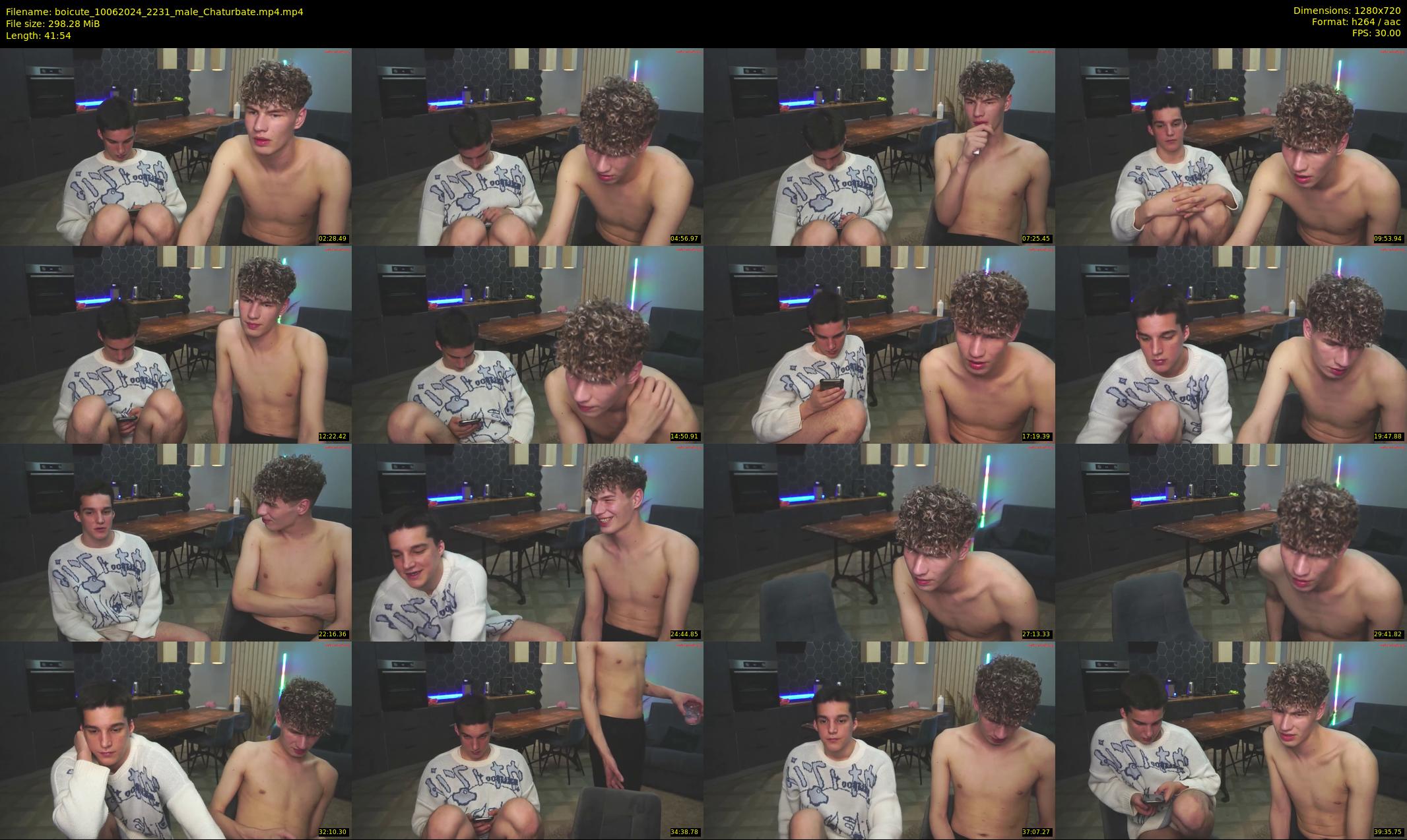 boicute — 42 minute Chaturbate male cam show recording, 720p, Jun 10, 2024