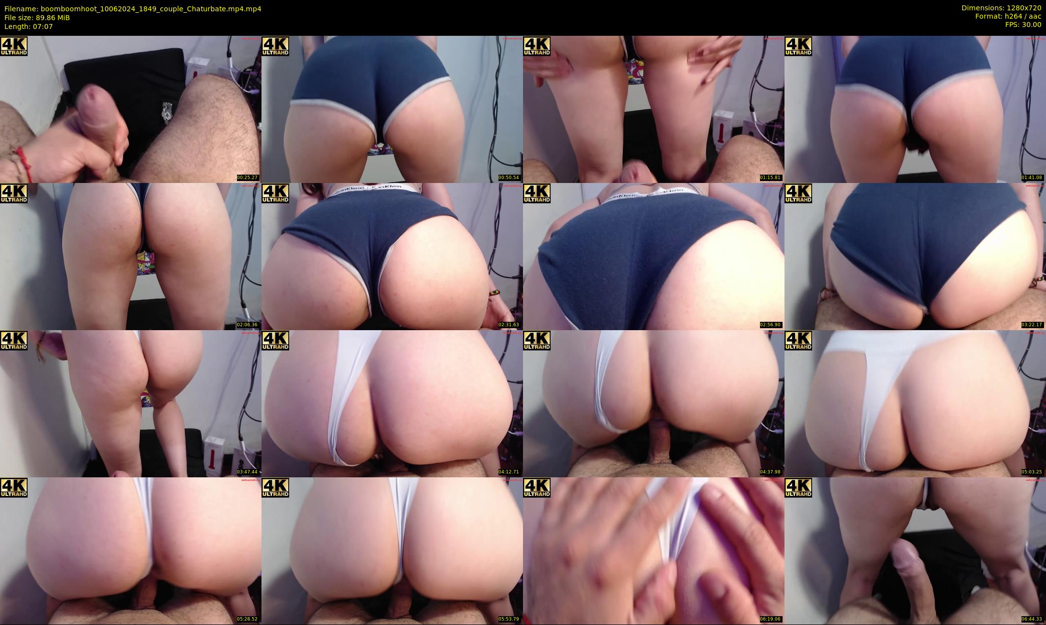 boomboomhoot — 8 minute Chaturbate couple cam show recording, 720p, Jun 10, 2024