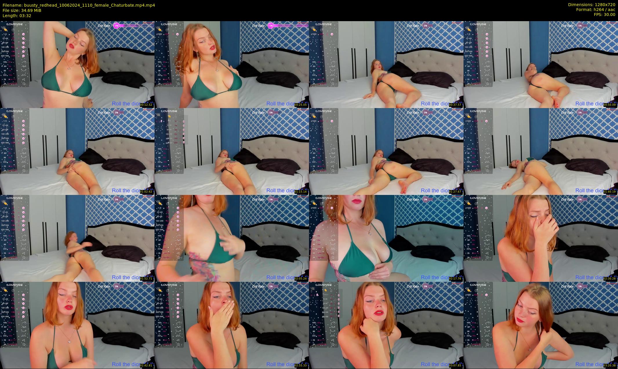 buusty_redhead — 4 minute Chaturbate female cam show recording, 720p, Jun 10, 2024