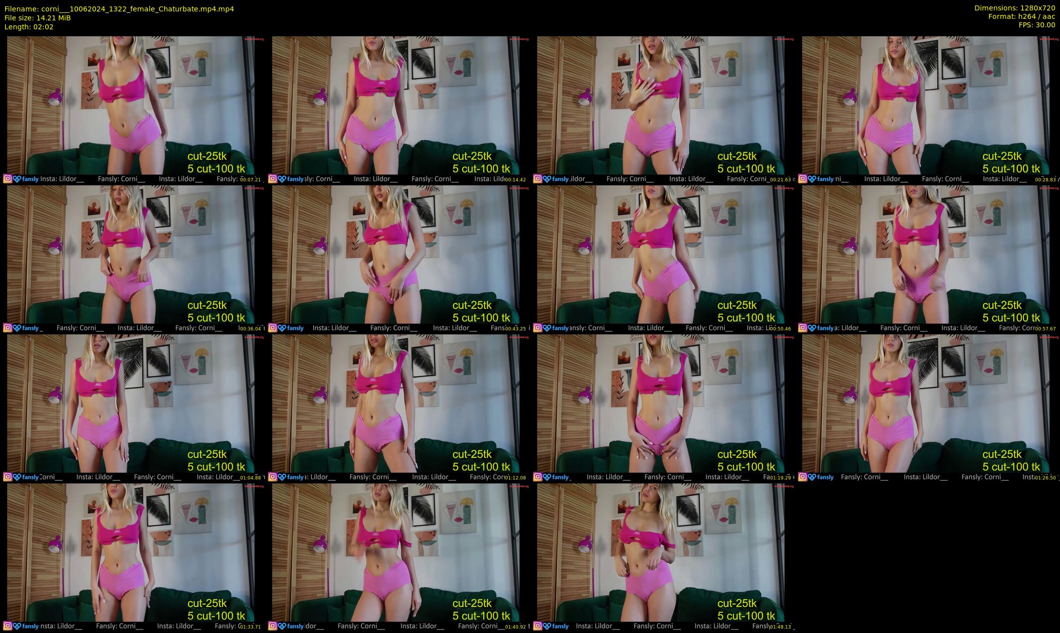 corni__ — 3 minute Chaturbate female cam show recording, 720p, Jun 10, 2024