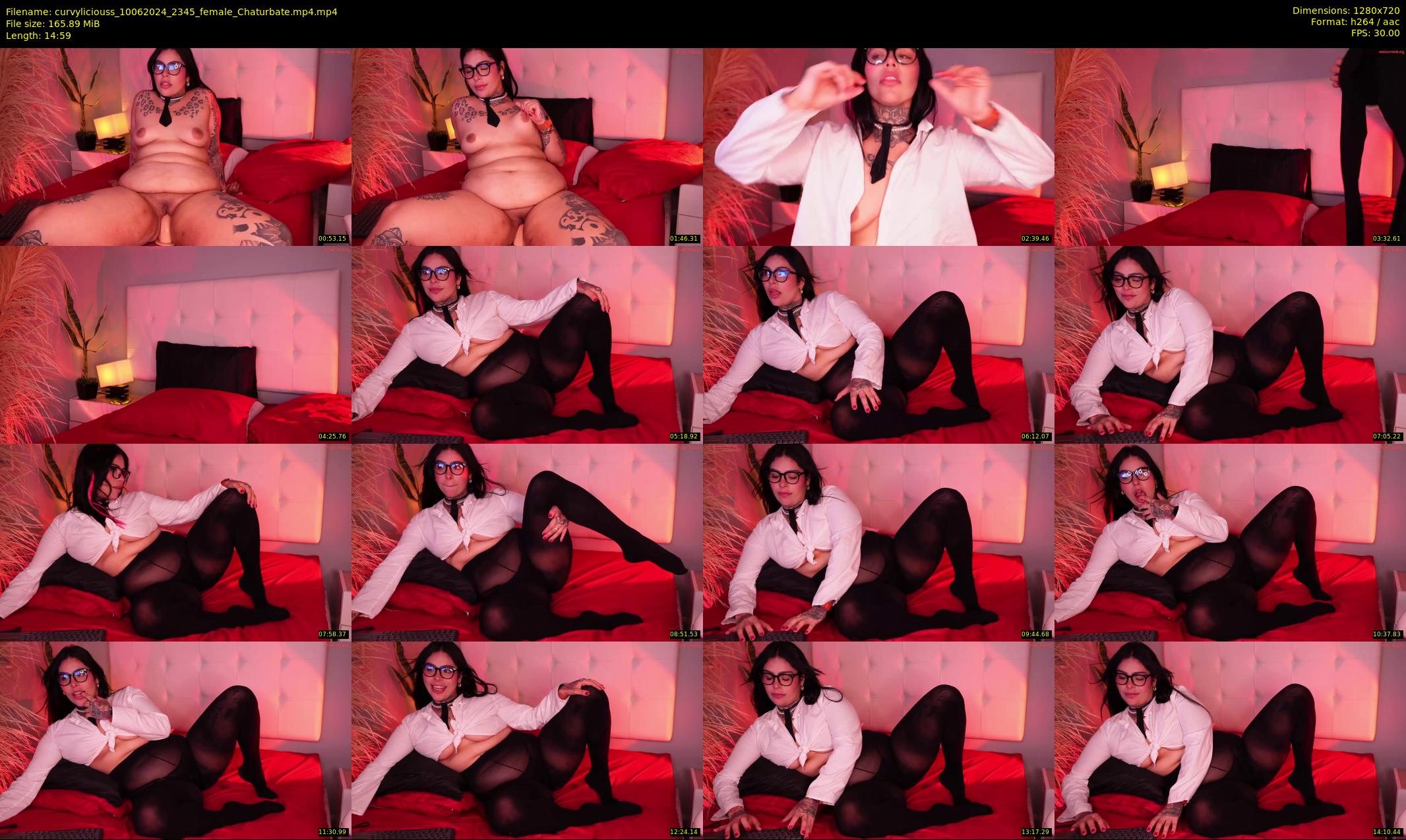 curvyliciouss — 15 minute Chaturbate female cam show recording, 720p, Jun 10, 2024