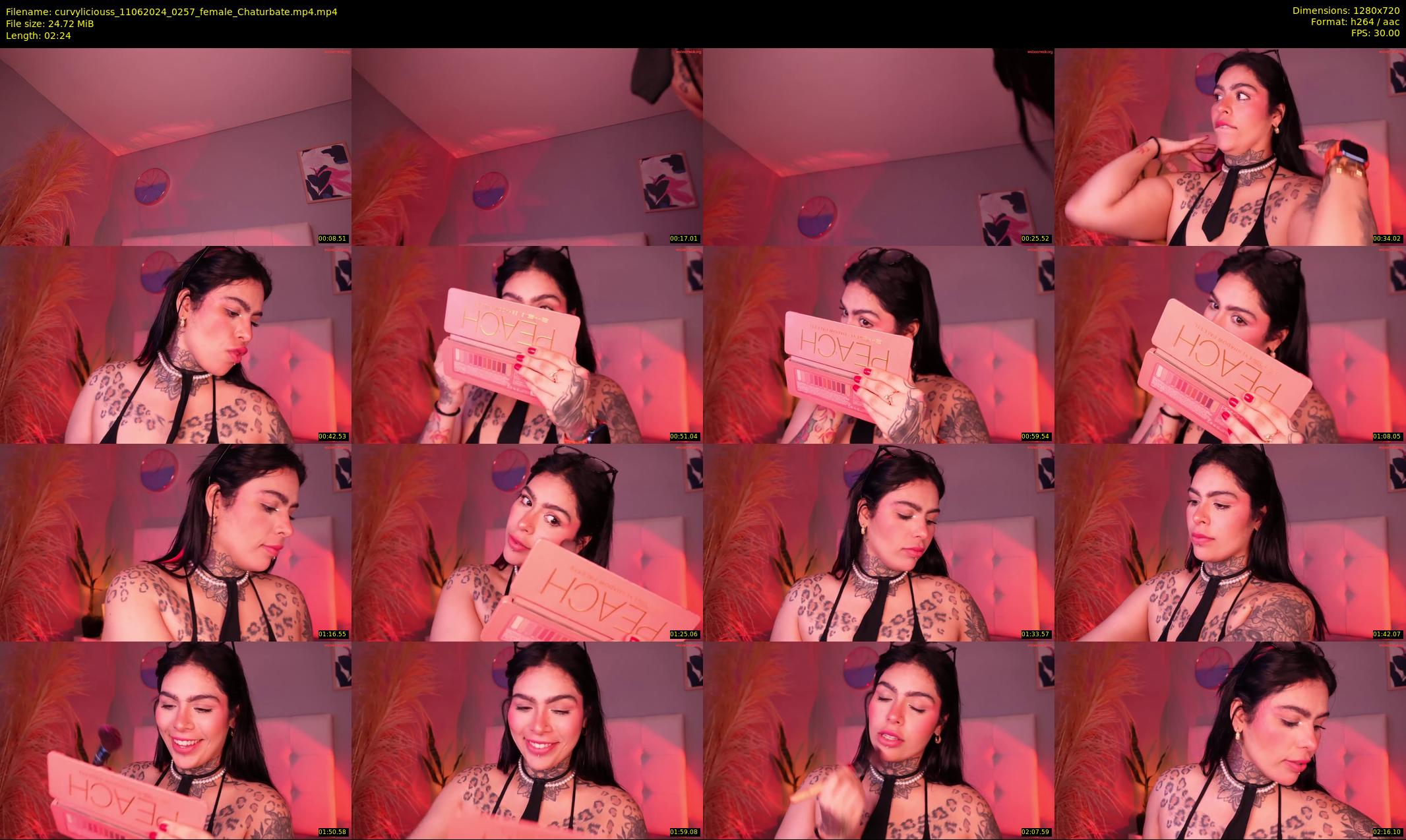 curvyliciouss — 3 minute Chaturbate female cam show recording, 720p, Jun 11, 2024