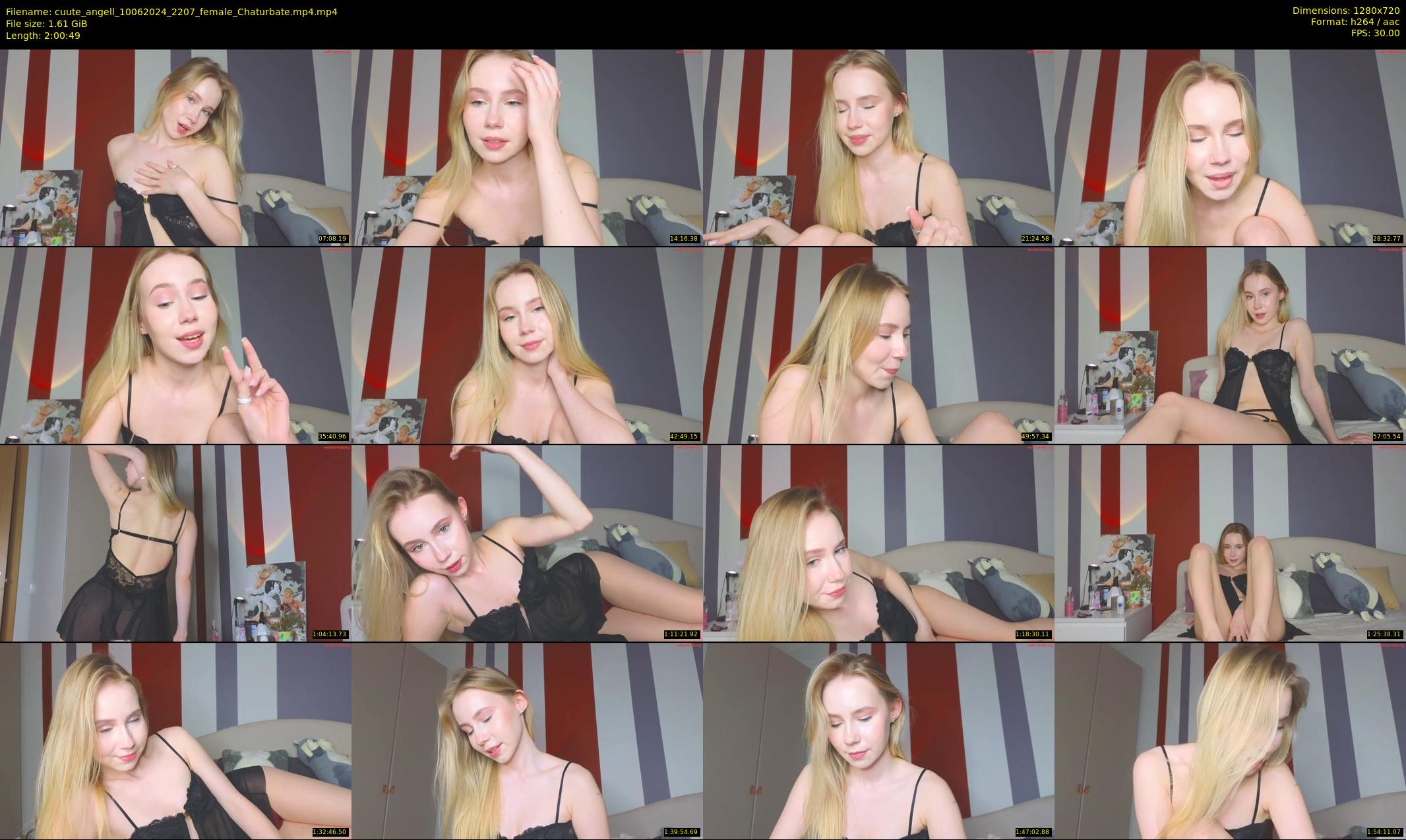 cuute_angell — 121 minute Chaturbate female cam show recording, 720p, Jun 10, 2024