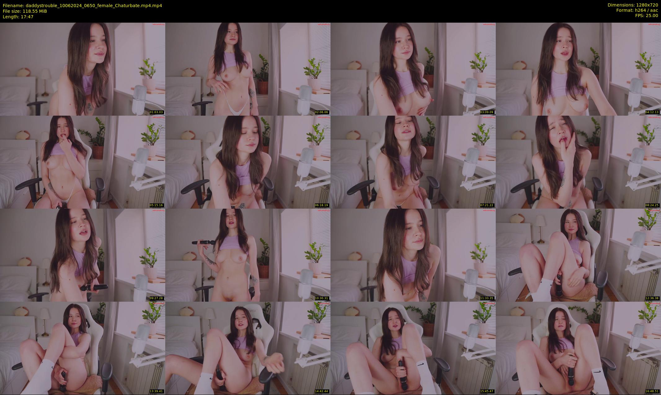 daddystrouble — 18 minute Chaturbate female cam show recording, 720p, Jun 10, 2024