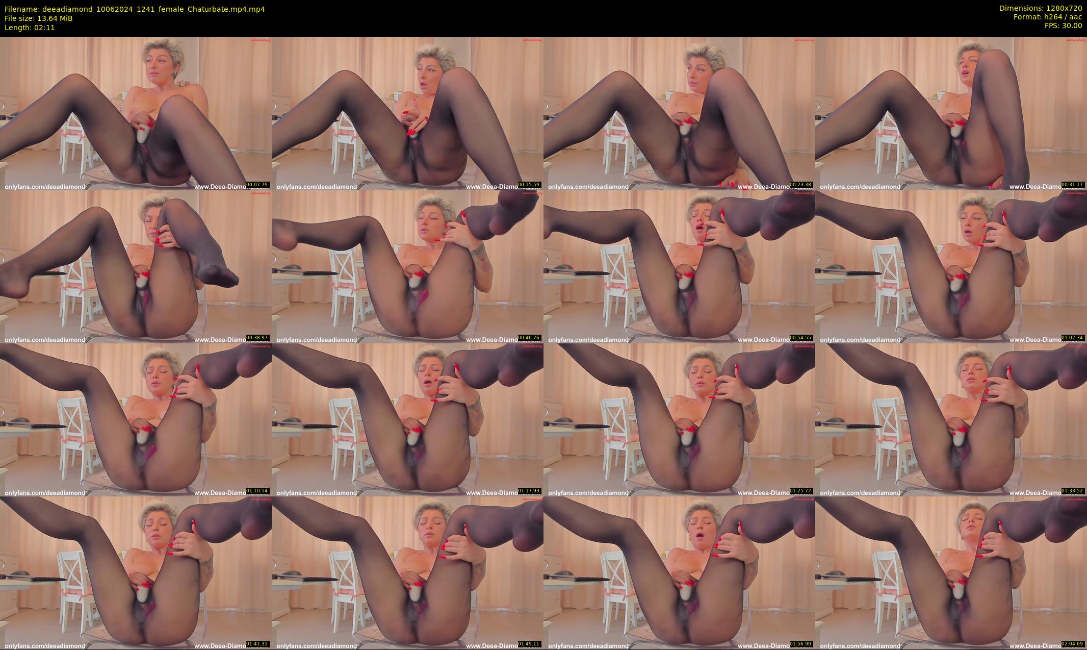 deeadiamond — 3 minute Chaturbate female cam show recording, 720p, Jun 10, 2024