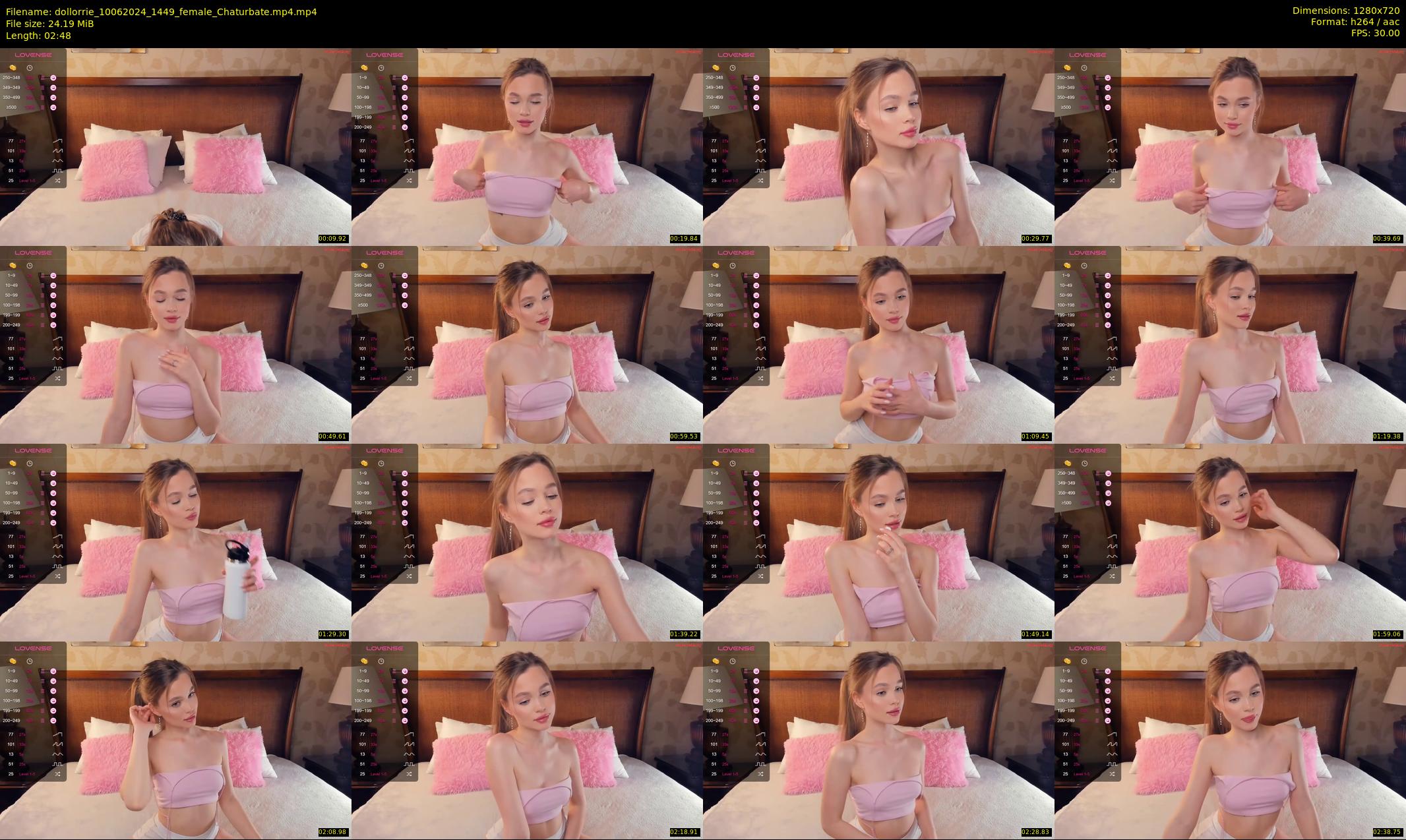 dollorrie — 3 minute Chaturbate couple cam show recording, 720p, Jun 10, 2024