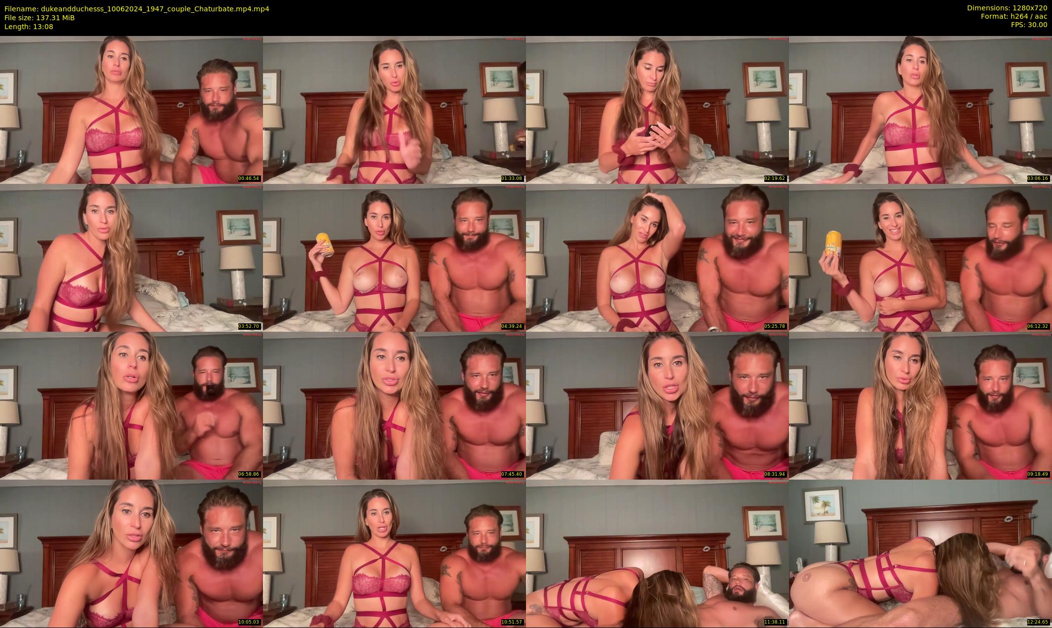 dukeandduchesss — 14 minute Chaturbate couple cam show recording, 720p, Jun 10, 2024
