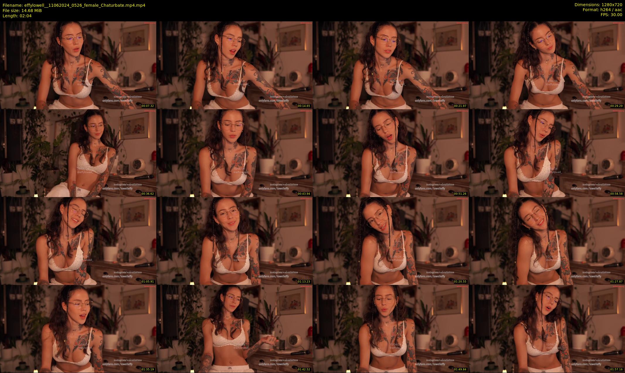 effylowell_ — 3 minute Chaturbate female cam show recording, 720p, Jun 11, 2024