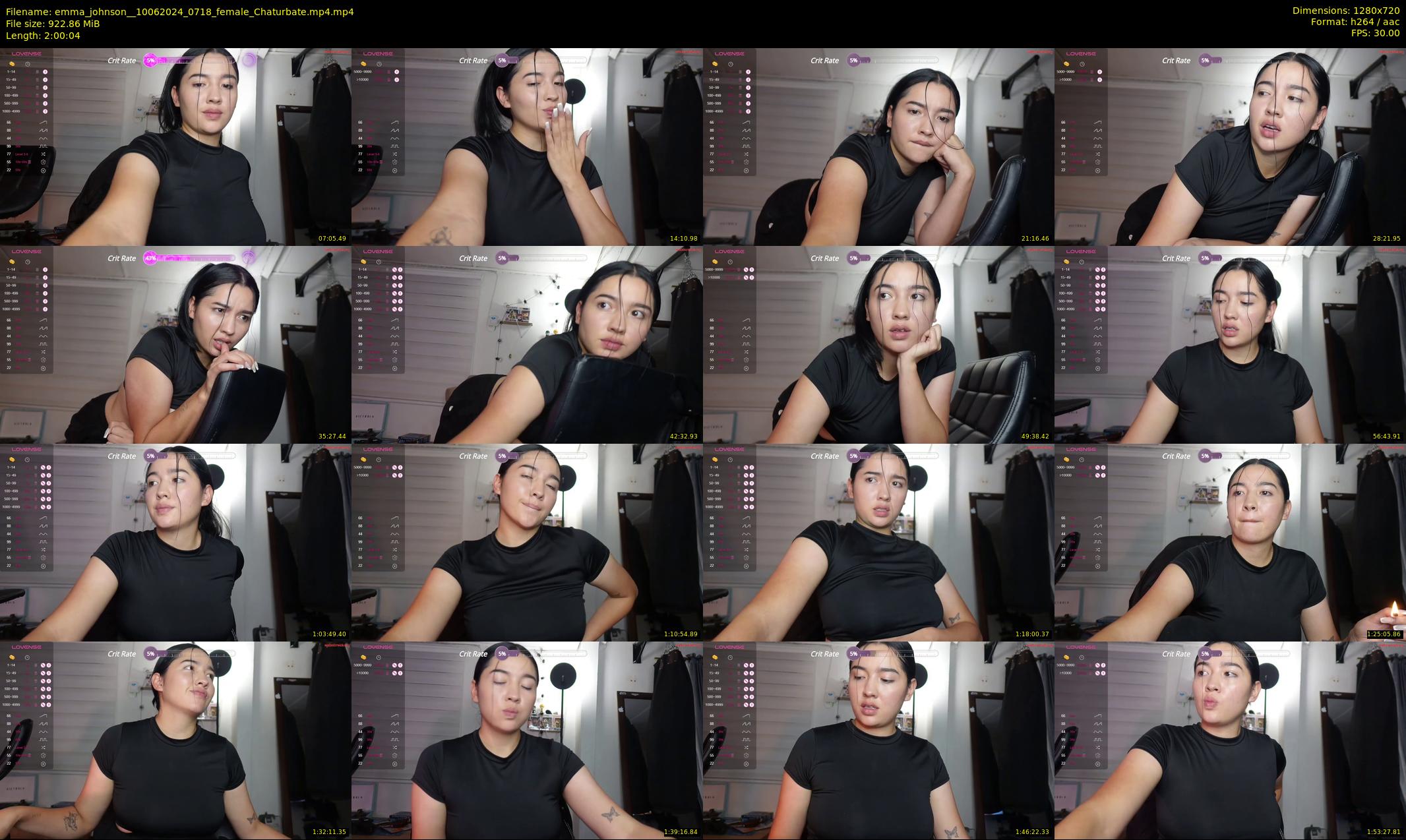 emma_johnson_ — 121 minute Chaturbate female cam show recording, 720p, Jun 10, 2024
